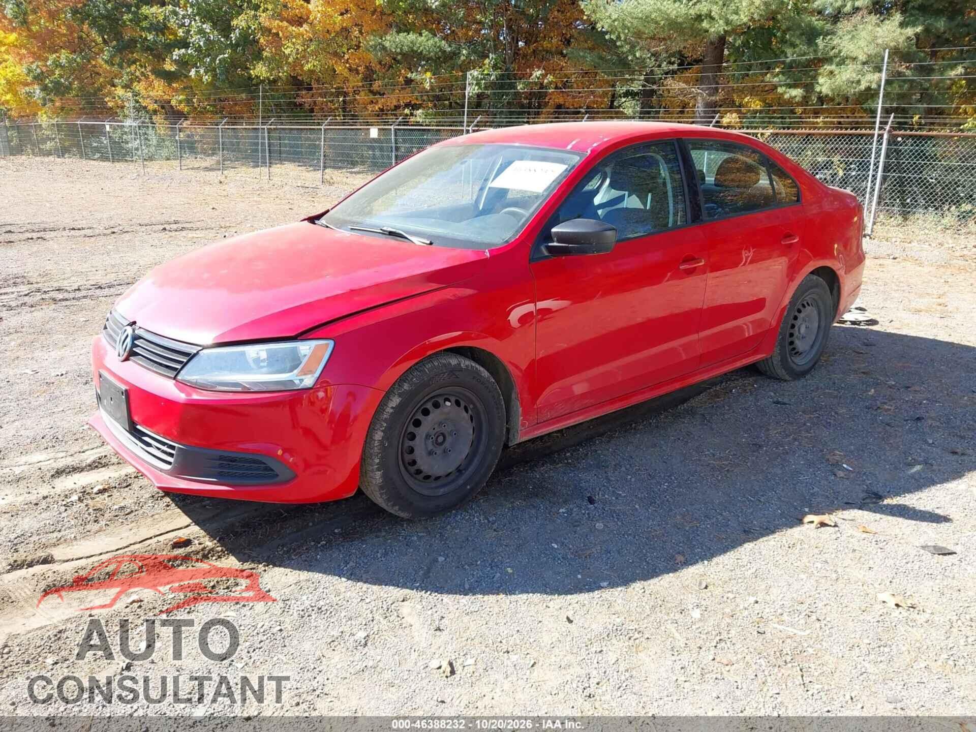 VOLKSWAGEN JETTA 2011 - 3VW2K7AJ7BM375500