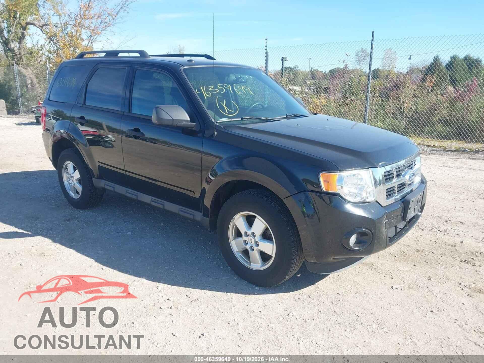 FORD ESCAPE 2012 - 1FMCU9D78CKA04461