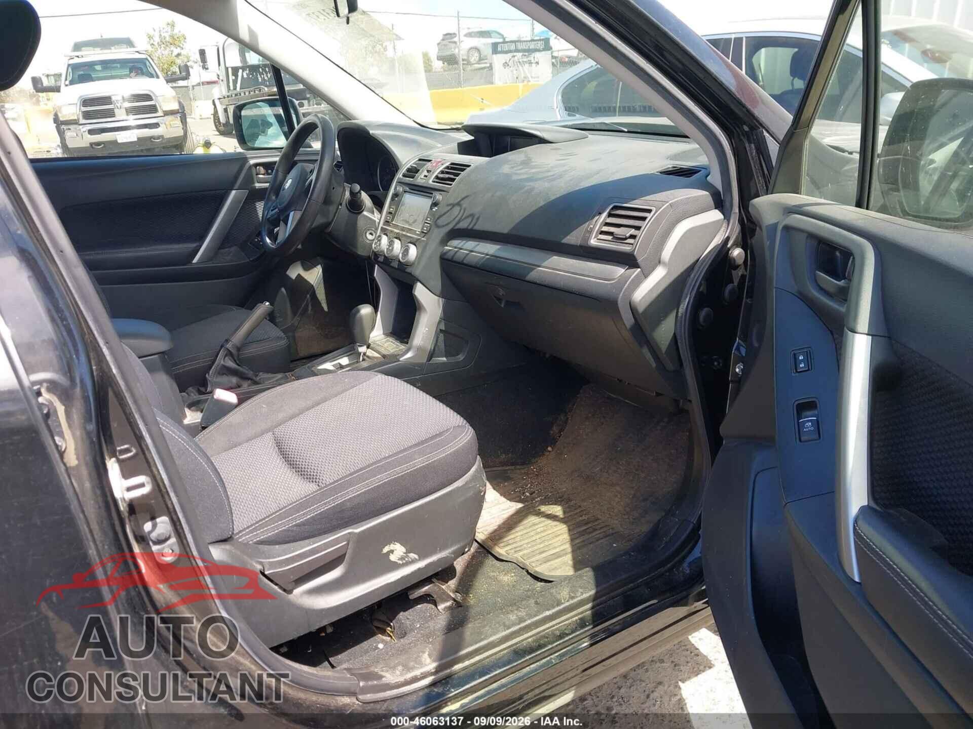 SUBARU FORESTER 2017 - JF2SJABC3HH522252