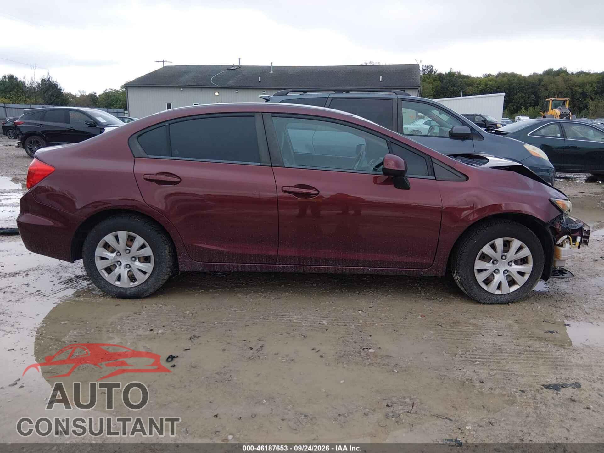 HONDA CIVIC SDN 2012 - 19XFB2F59CE043816