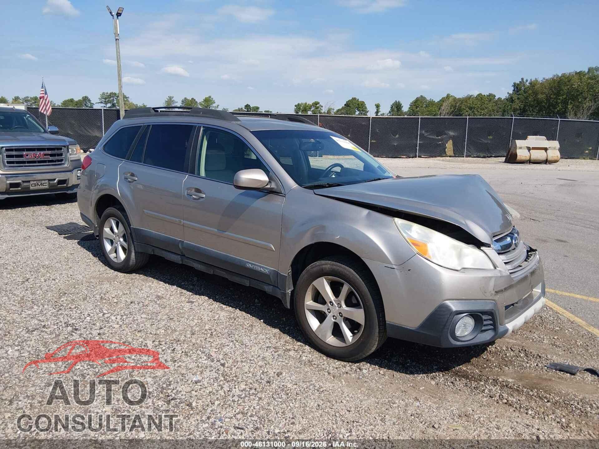 SUBARU OUTBACK 2014 - 4S4BRCLC7E3276571