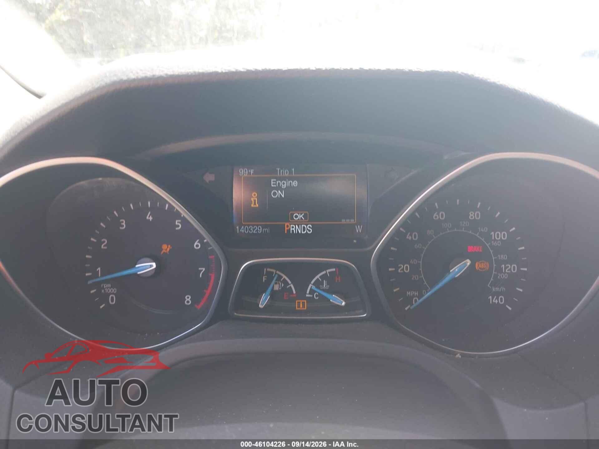 FORD FOCUS 2015 - 1FADP3J28FL323935