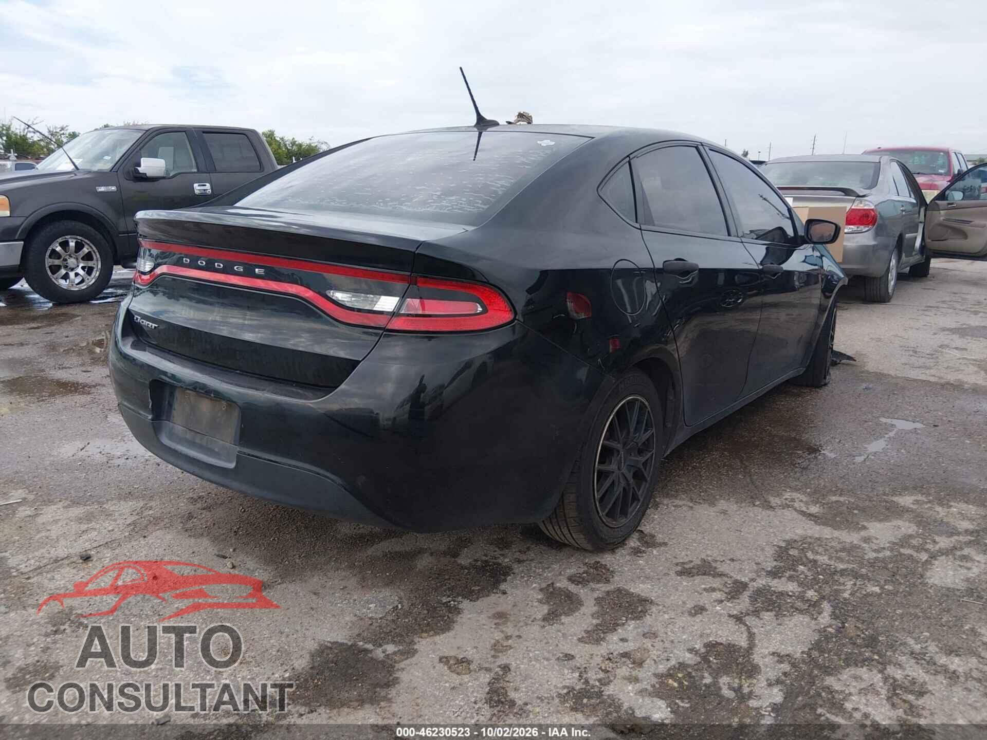 DODGE DART 2013 - 1C3CDFAA8DD337112