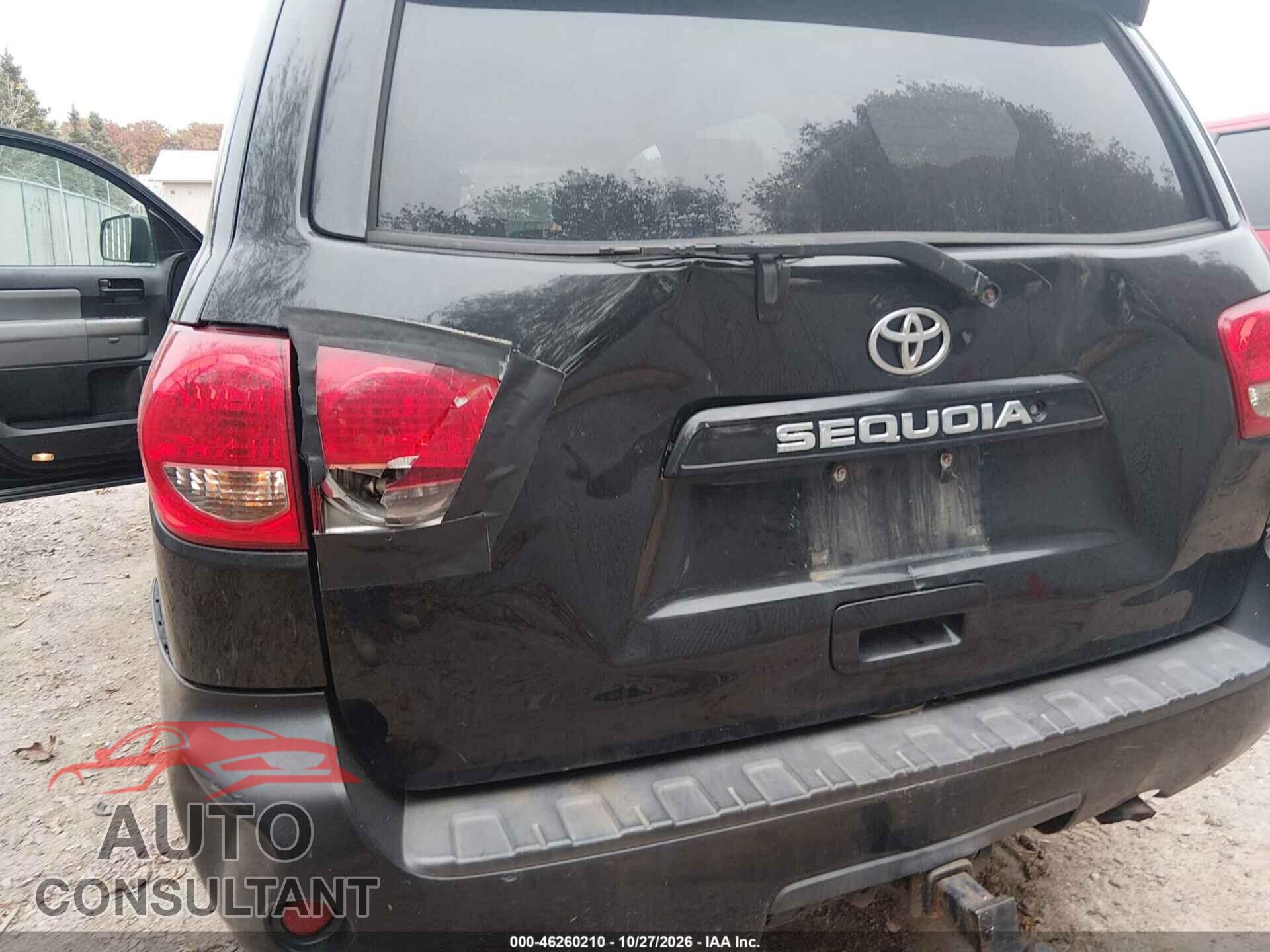 TOYOTA SEQUOIA 2012 - 5TDBM5G11CS002219
