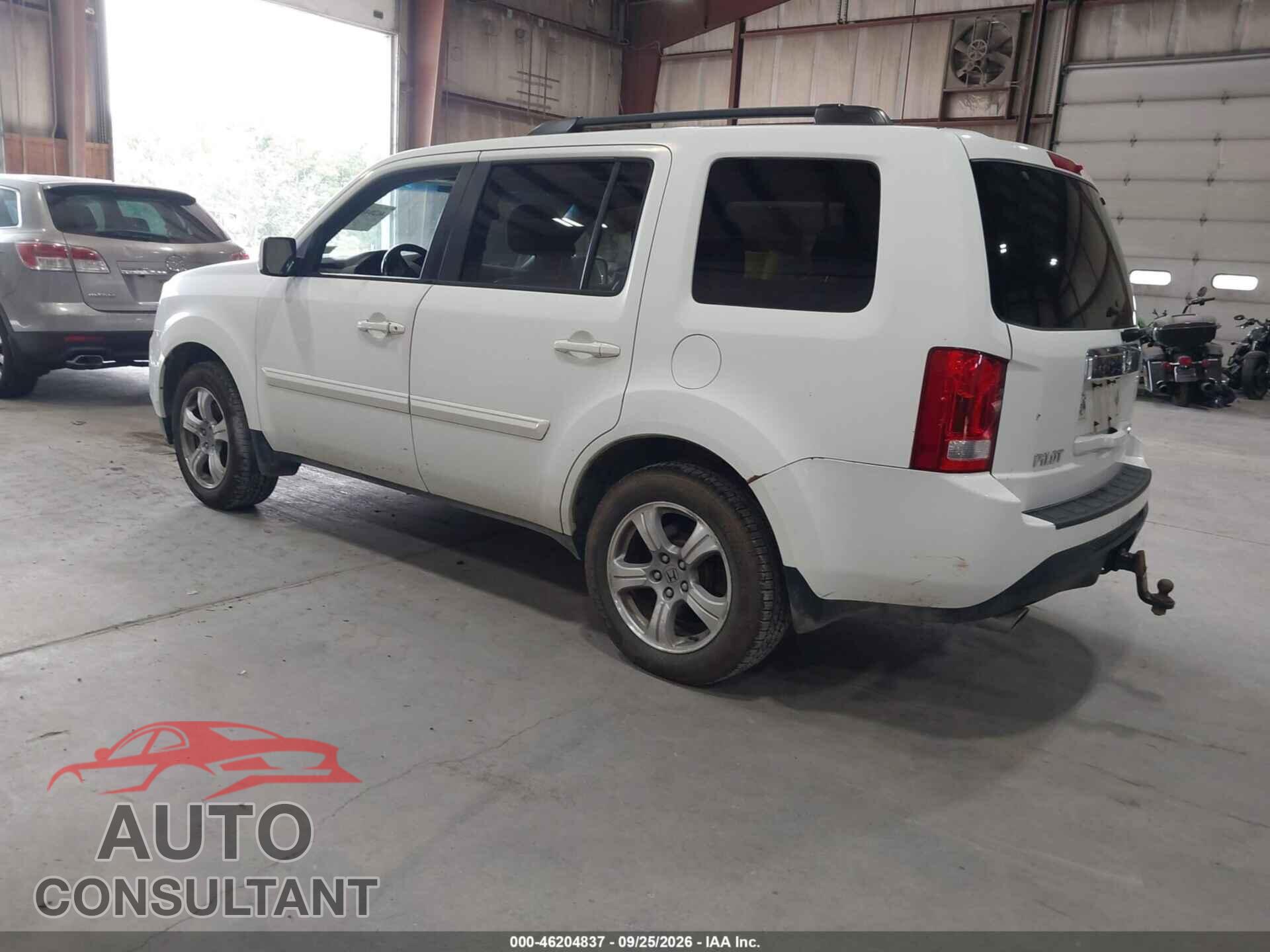 HONDA PILOT 2013 - 5FNYF4H66DB042195