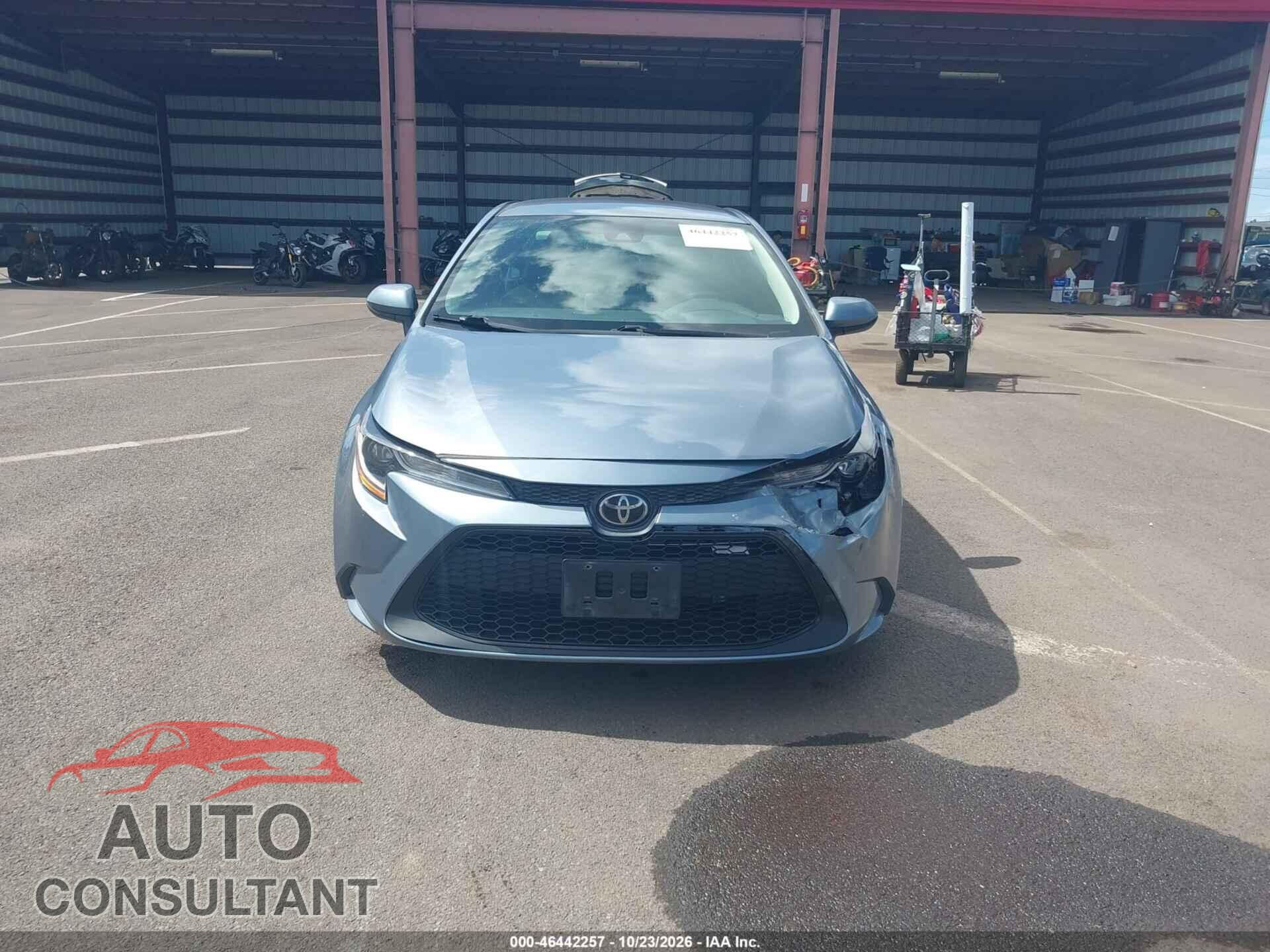 TOYOTA COROLLA 2020 - 5YFEPRAE0LP037057