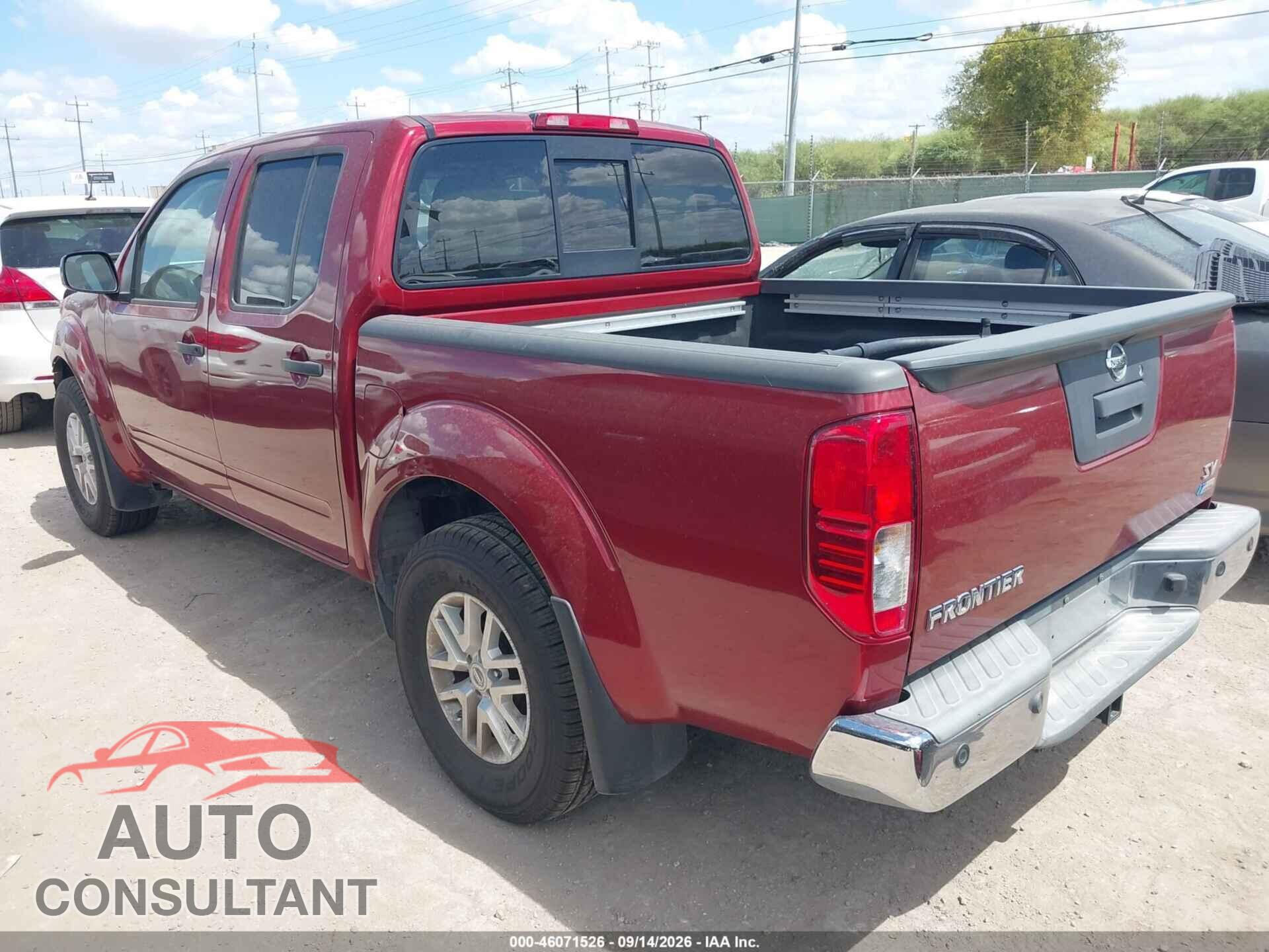 NISSAN FRONTIER 2018 - 1N6DD0ER7JN763065