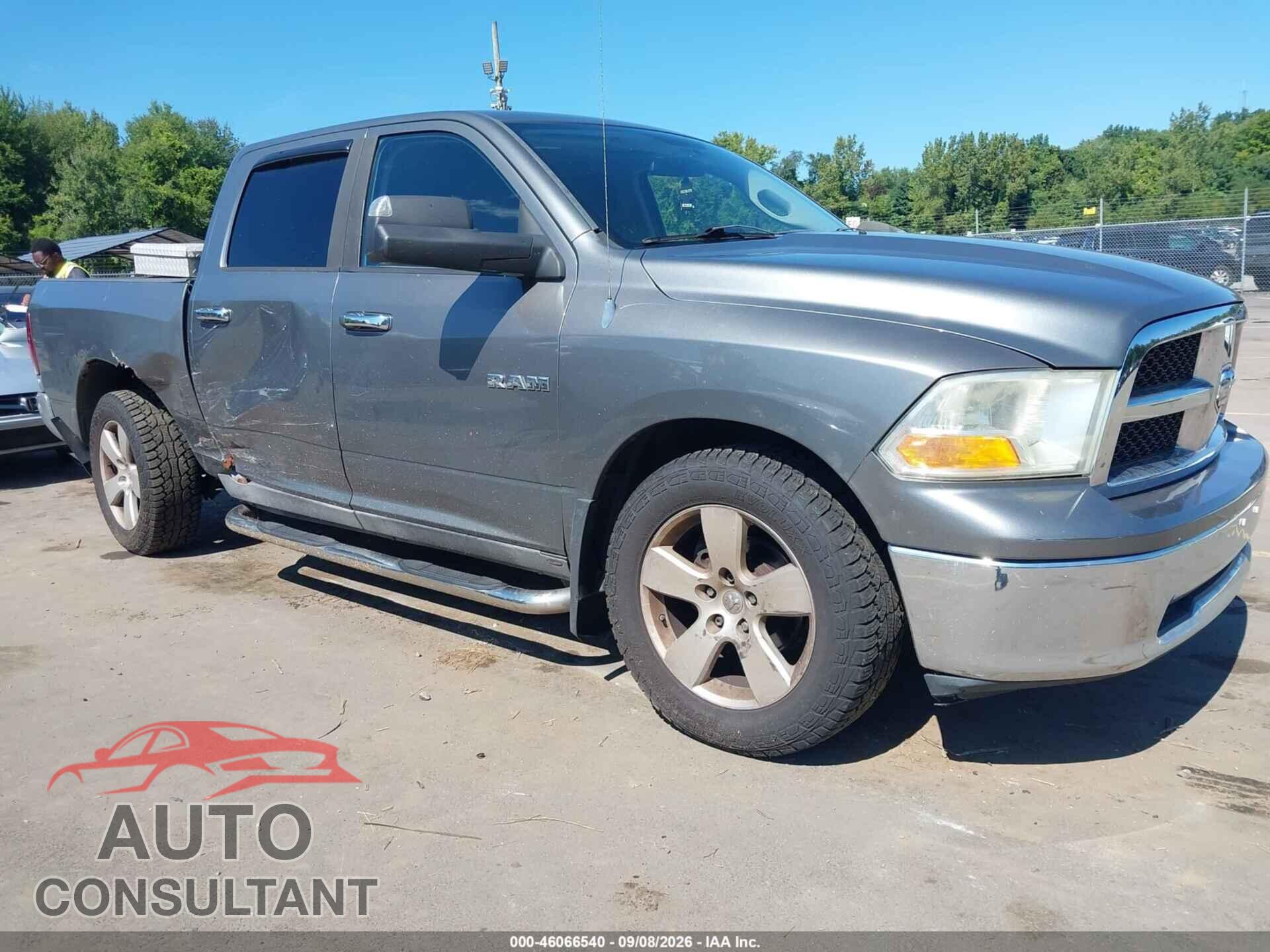 DODGE RAM 1500 2009 - 1D3HB13P49S817198