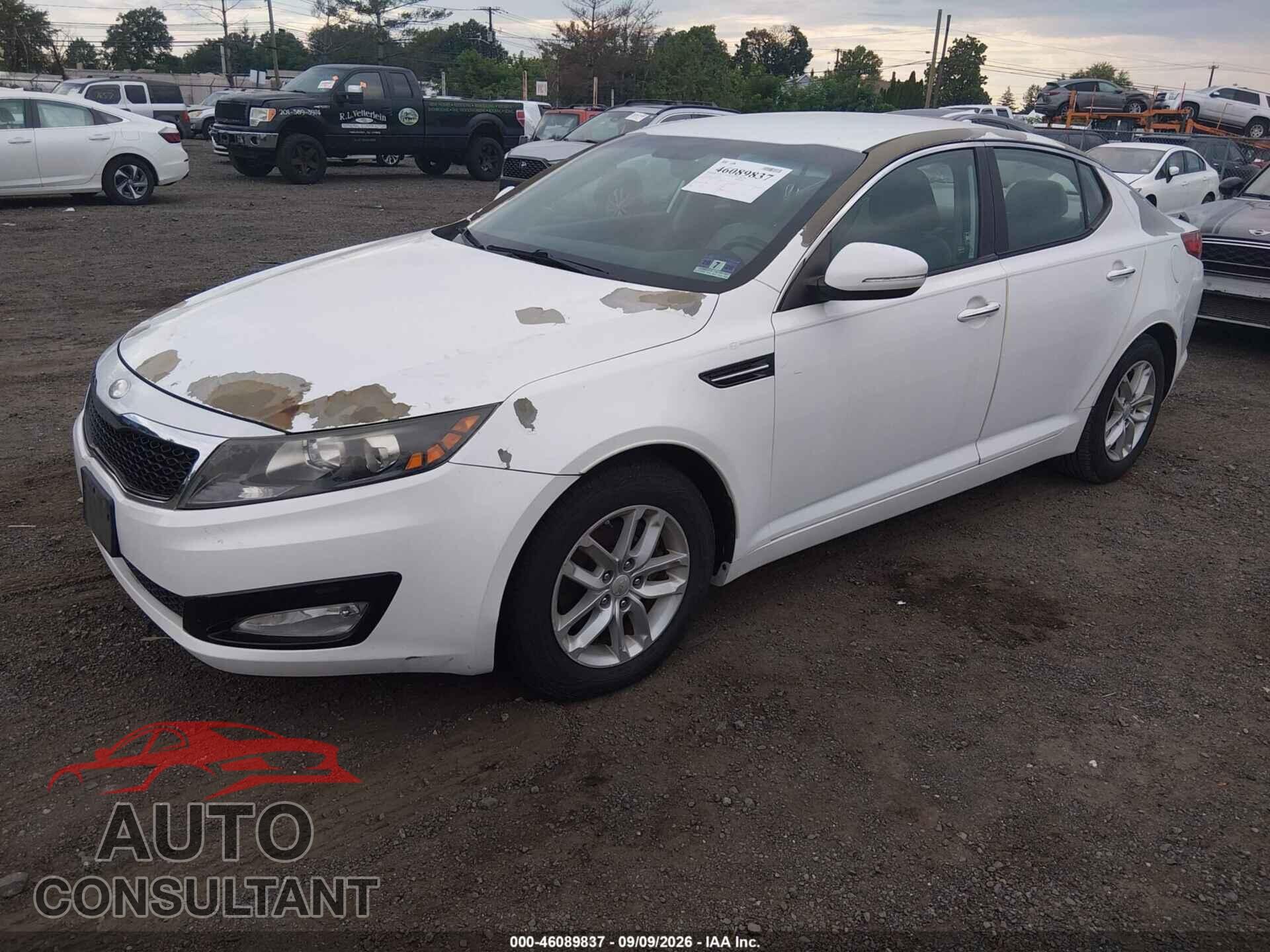KIA OPTIMA 2013 - 5XXGM4A76DG232550