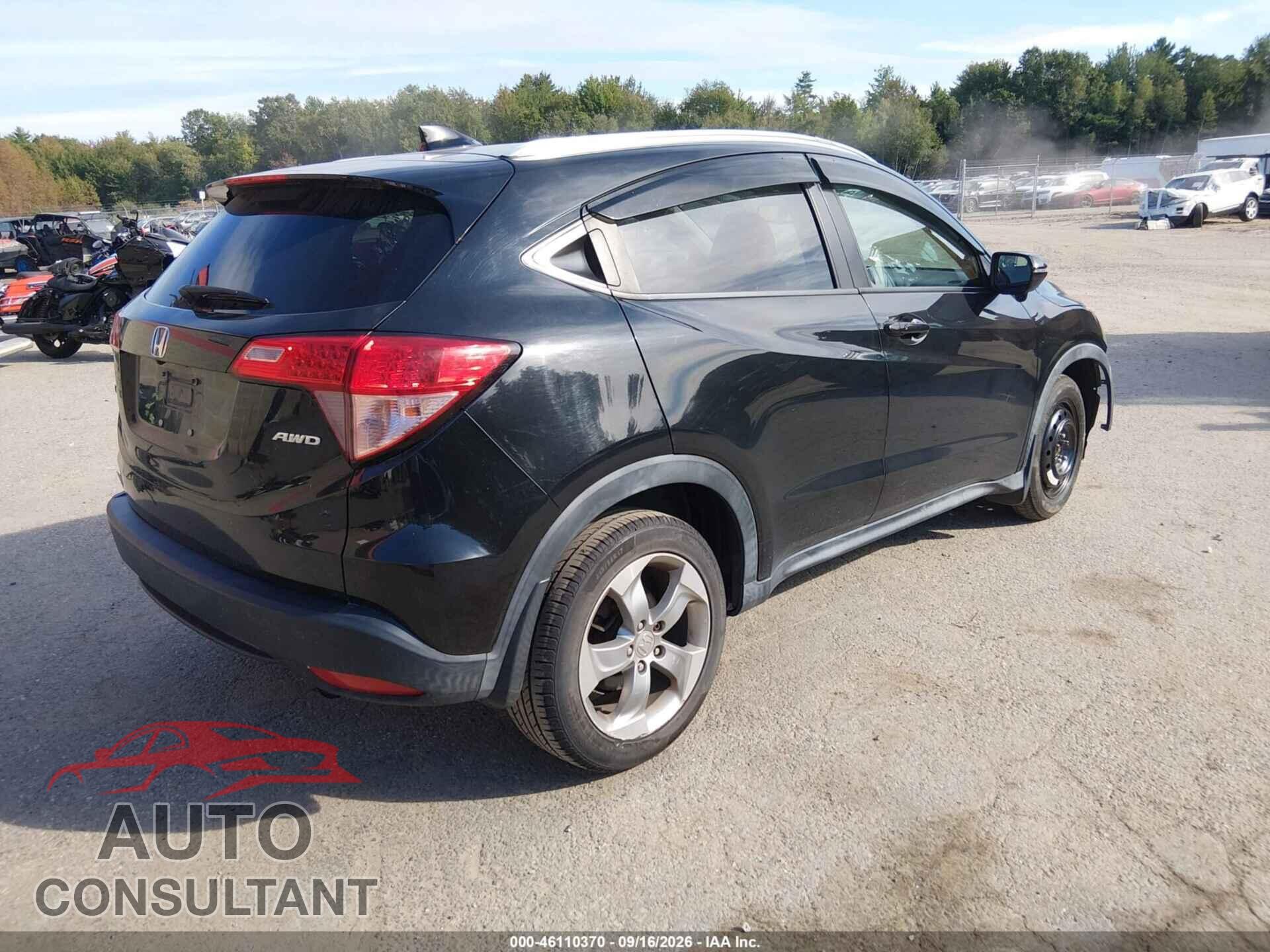 HONDA HR-V 2017 - 3CZRU6H70HM701835