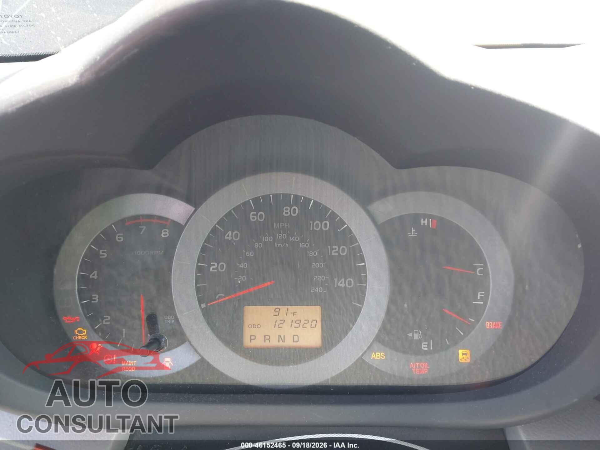TOYOTA RAV4 2012 - 2T3DK4DV7CW068207