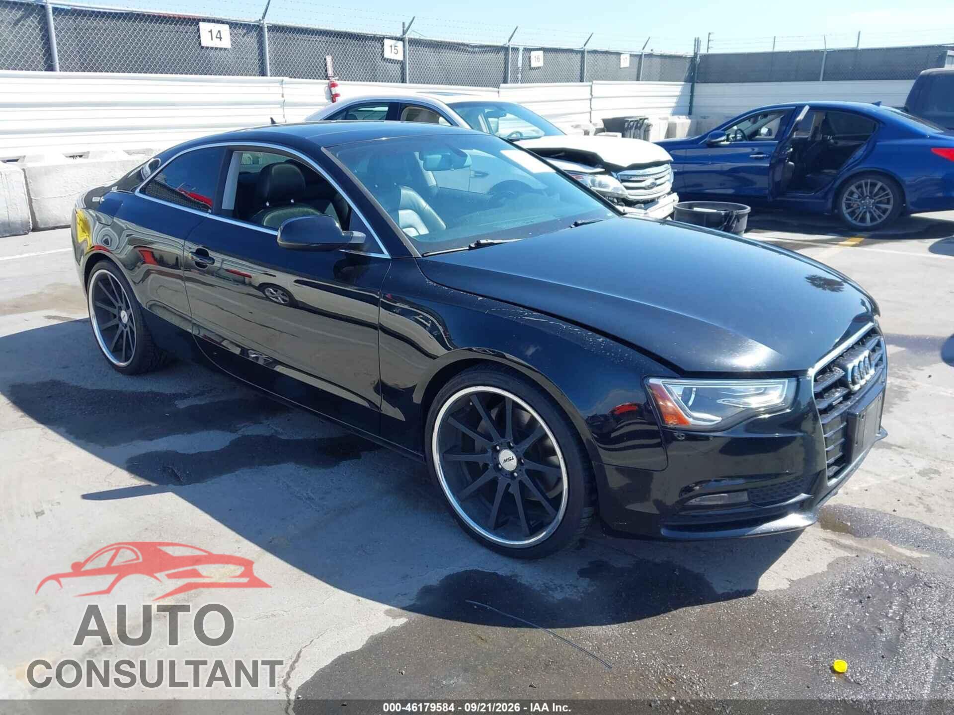 AUDI A5 2013 - WAUGFAFR9DA052734