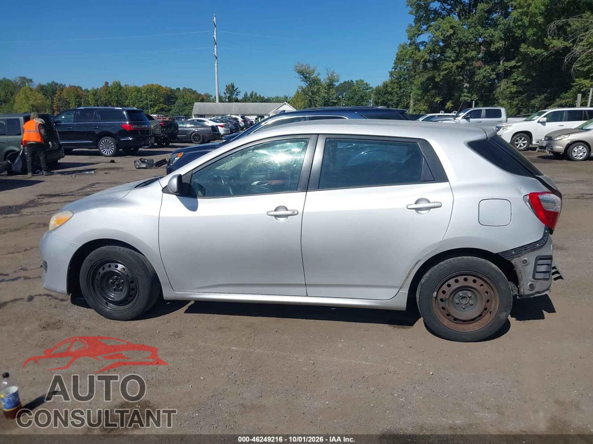 TOYOTA MATRIX 2009 - 2T1KU40E99C190500