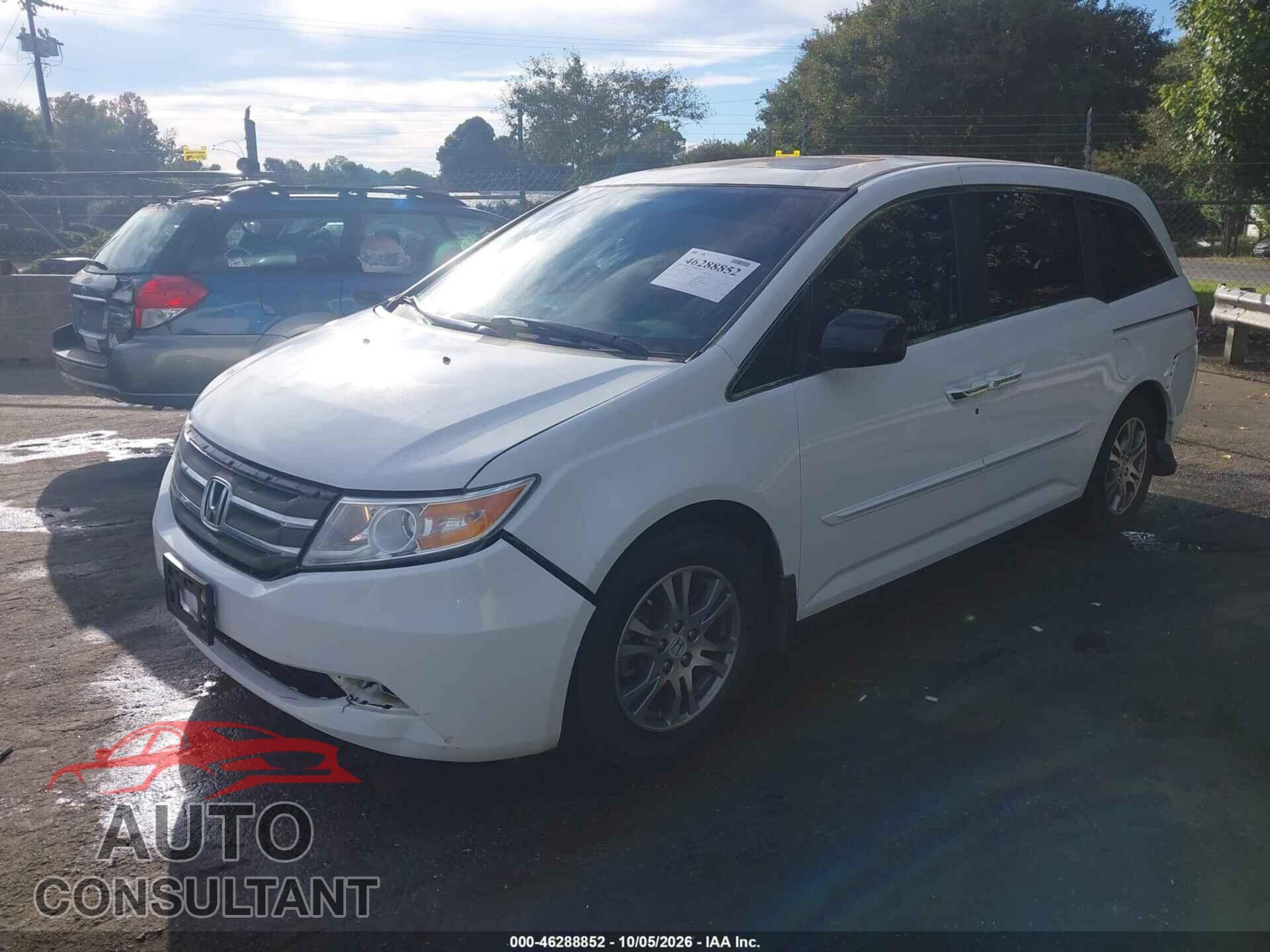 HONDA ODYSSEY 2012 - 5FNRL5H67CB065535