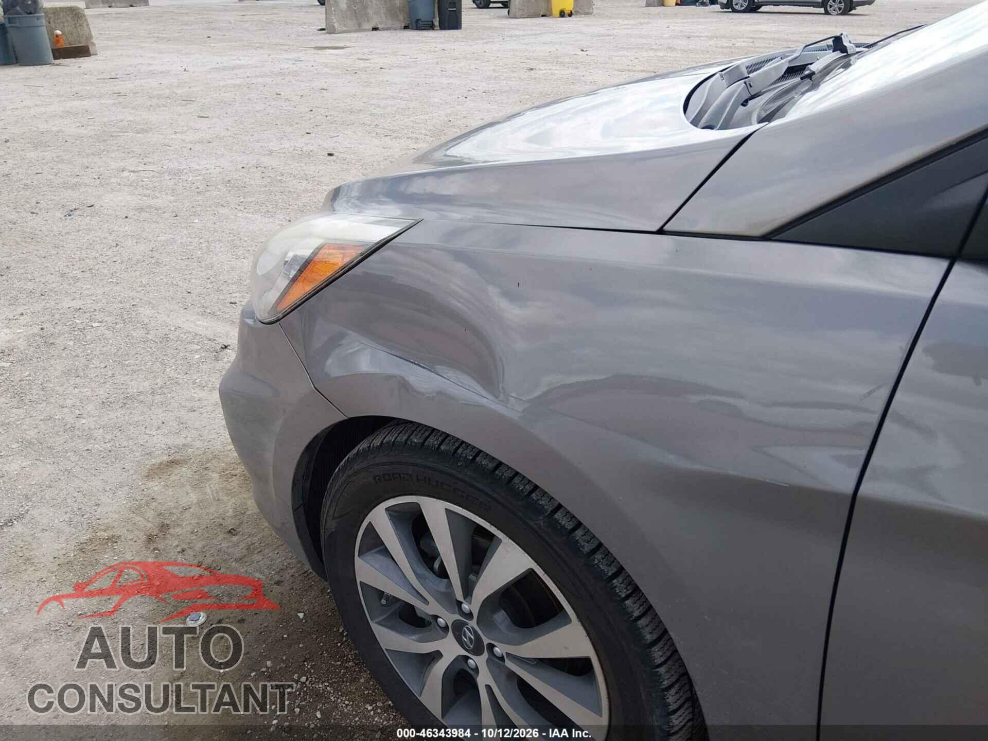 HYUNDAI ACCENT 2017 - KMHCT4AE4HU364489