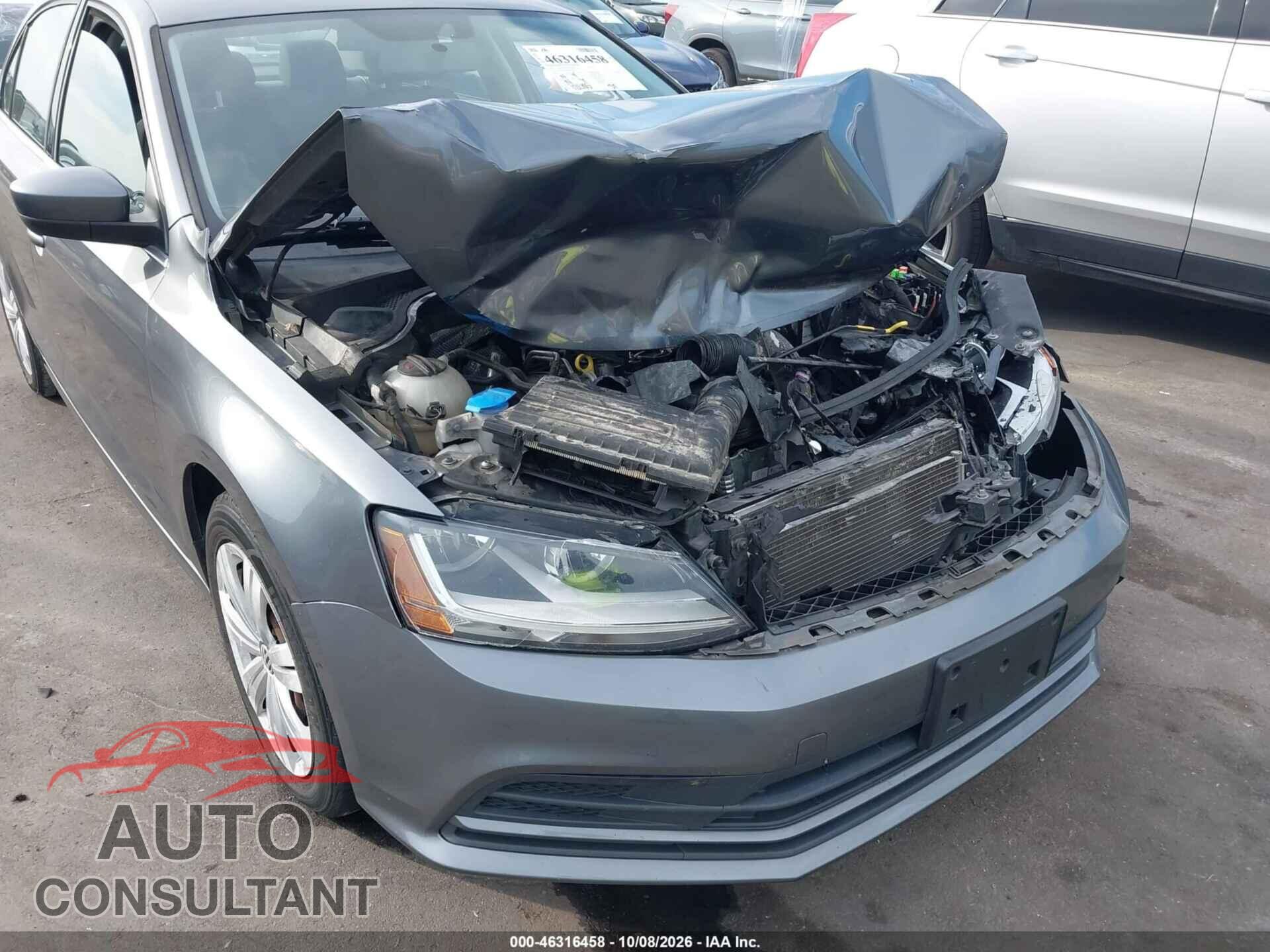 VOLKSWAGEN JETTA 2017 - 3VW2B7AJ3HM367659
