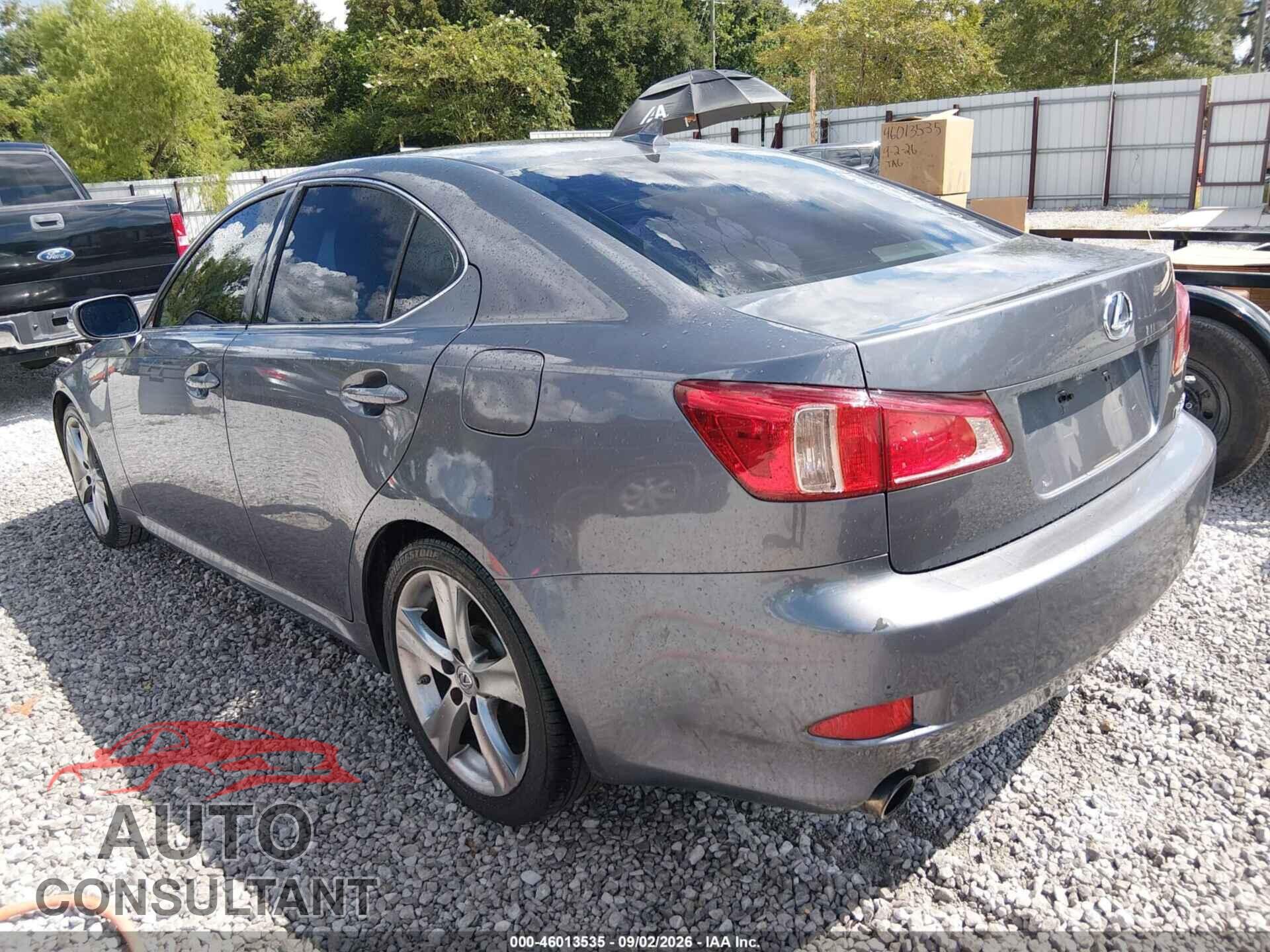 LEXUS IS 250 2012 - JTHBF5C21C5161819