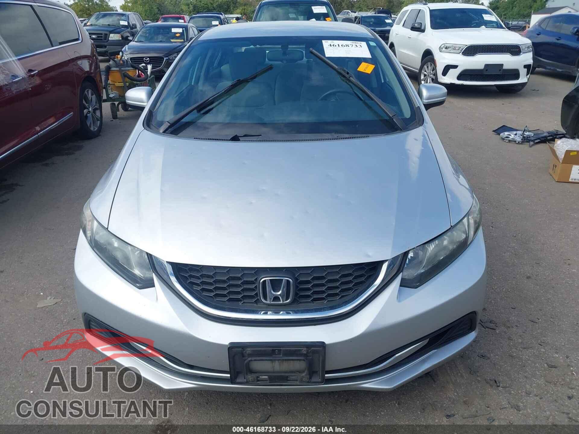 HONDA CIVIC 2014 - 19XFB2F51EE057163
