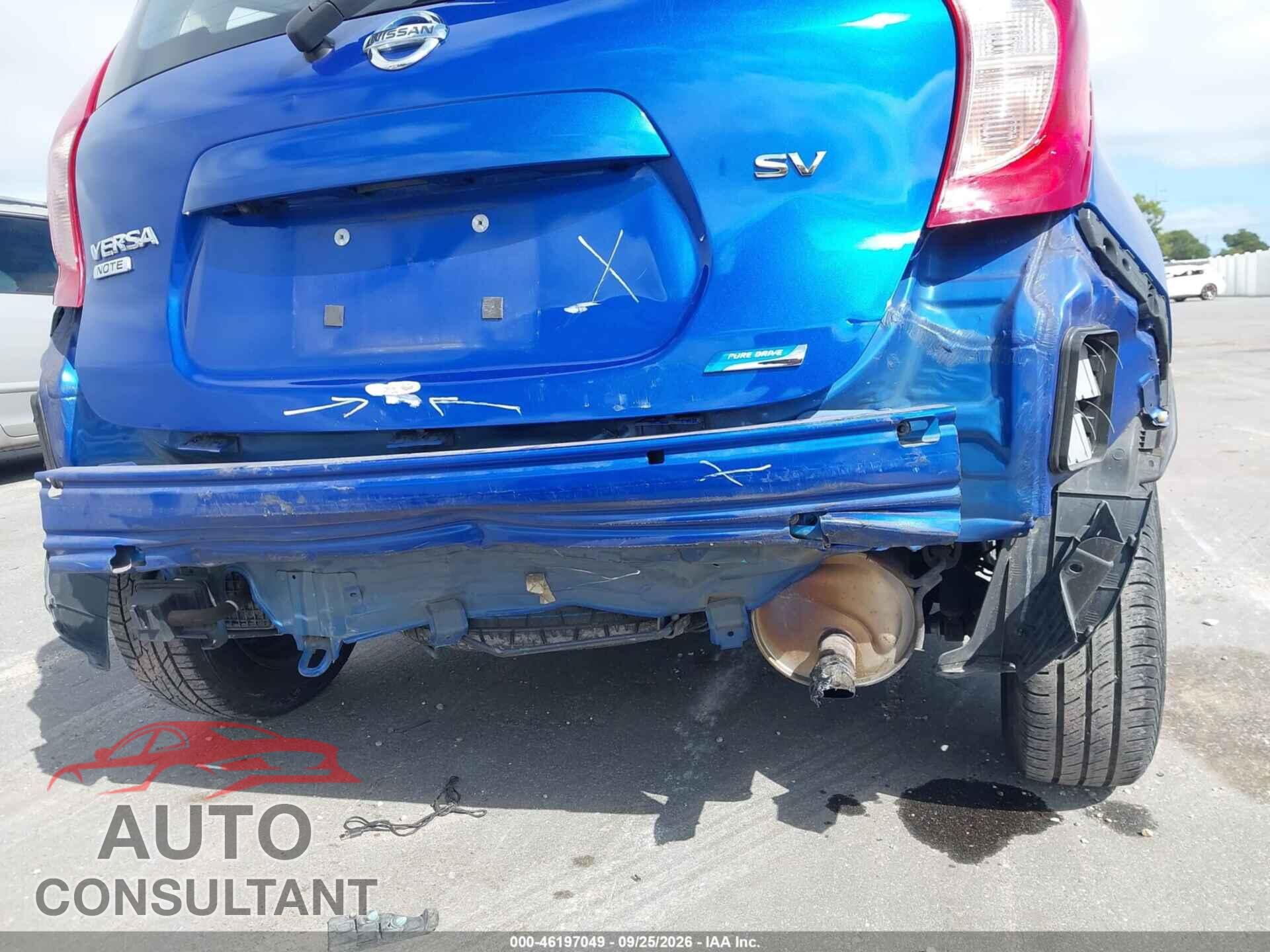 NISSAN VERSA NOTE 2016 - 3N1CE2CP0GL393789