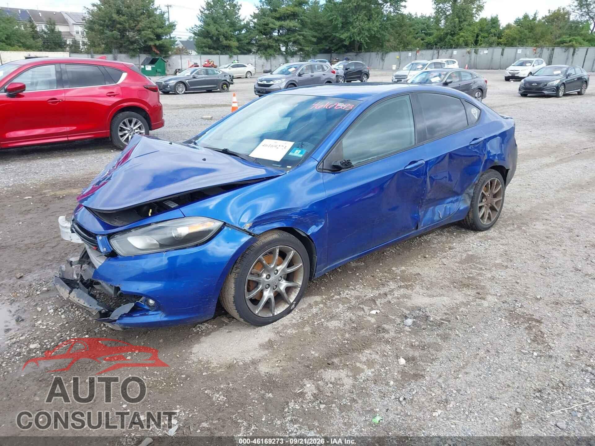 DODGE DART 2014 - 1C3CDFBB3ED851877