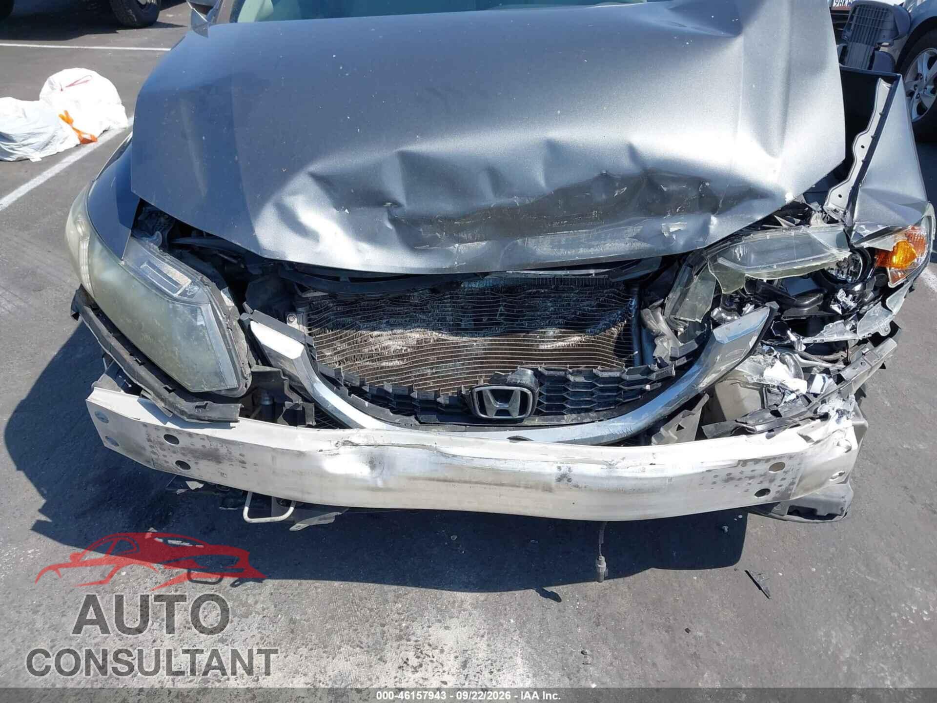 HONDA CIVIC 2013 - 19XFB2F83DE252447
