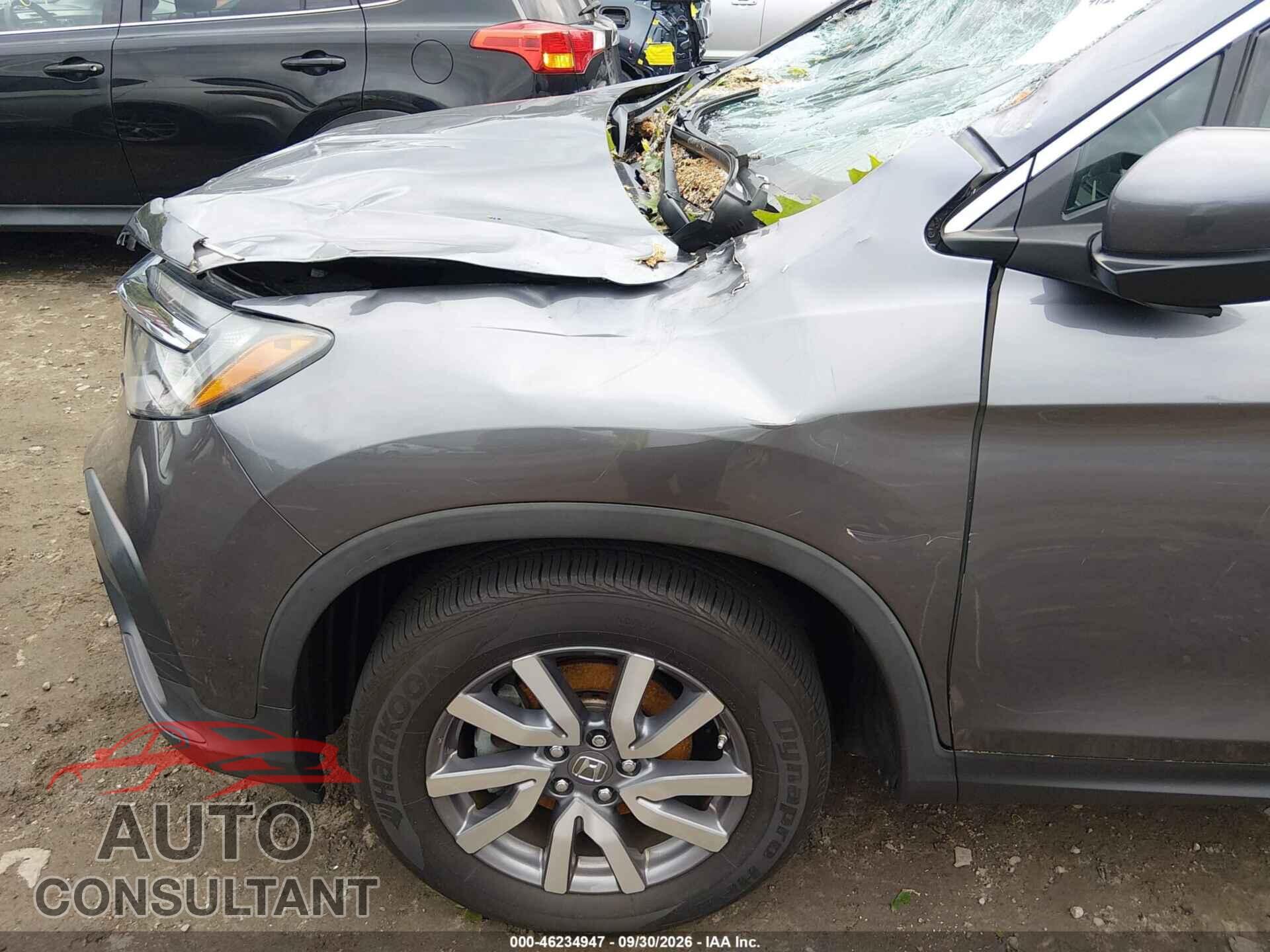 HONDA PILOT 2020 - 5FNYF6H53LB069534