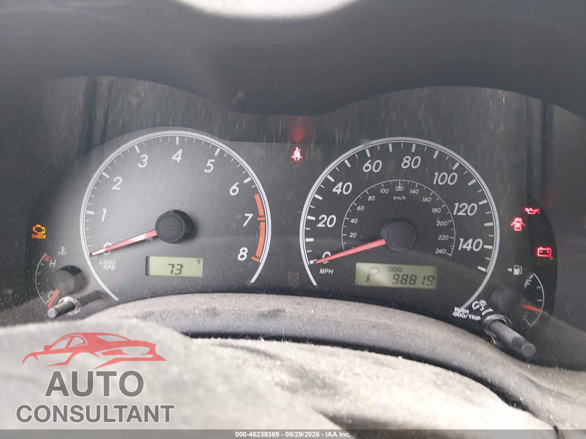 TOYOTA COROLLA 2012 - 2T1BU4EE9CC849238