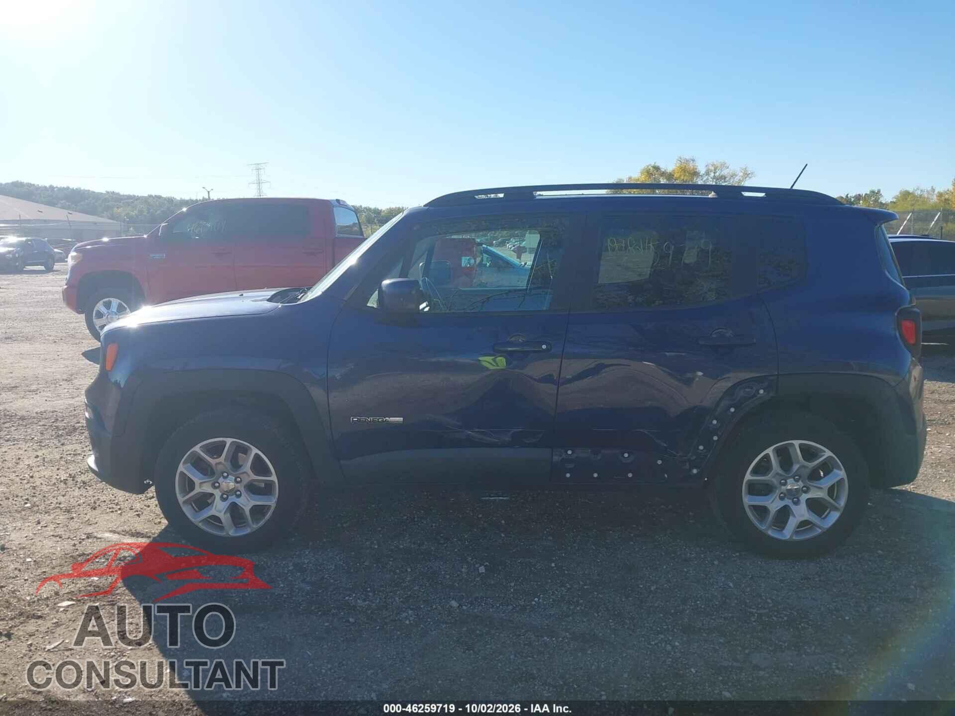 JEEP RENEGADE 2017 - ZACCJBBB1HPG51793