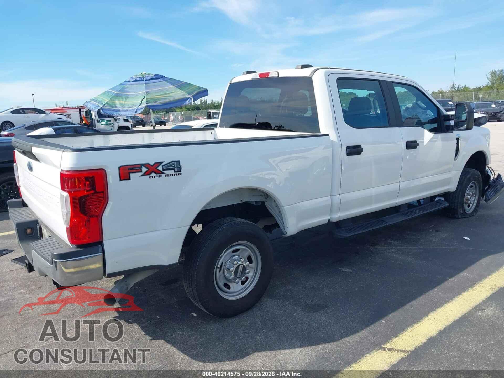 FORD F-250 2021 - 1FT7W2B62MEC41142