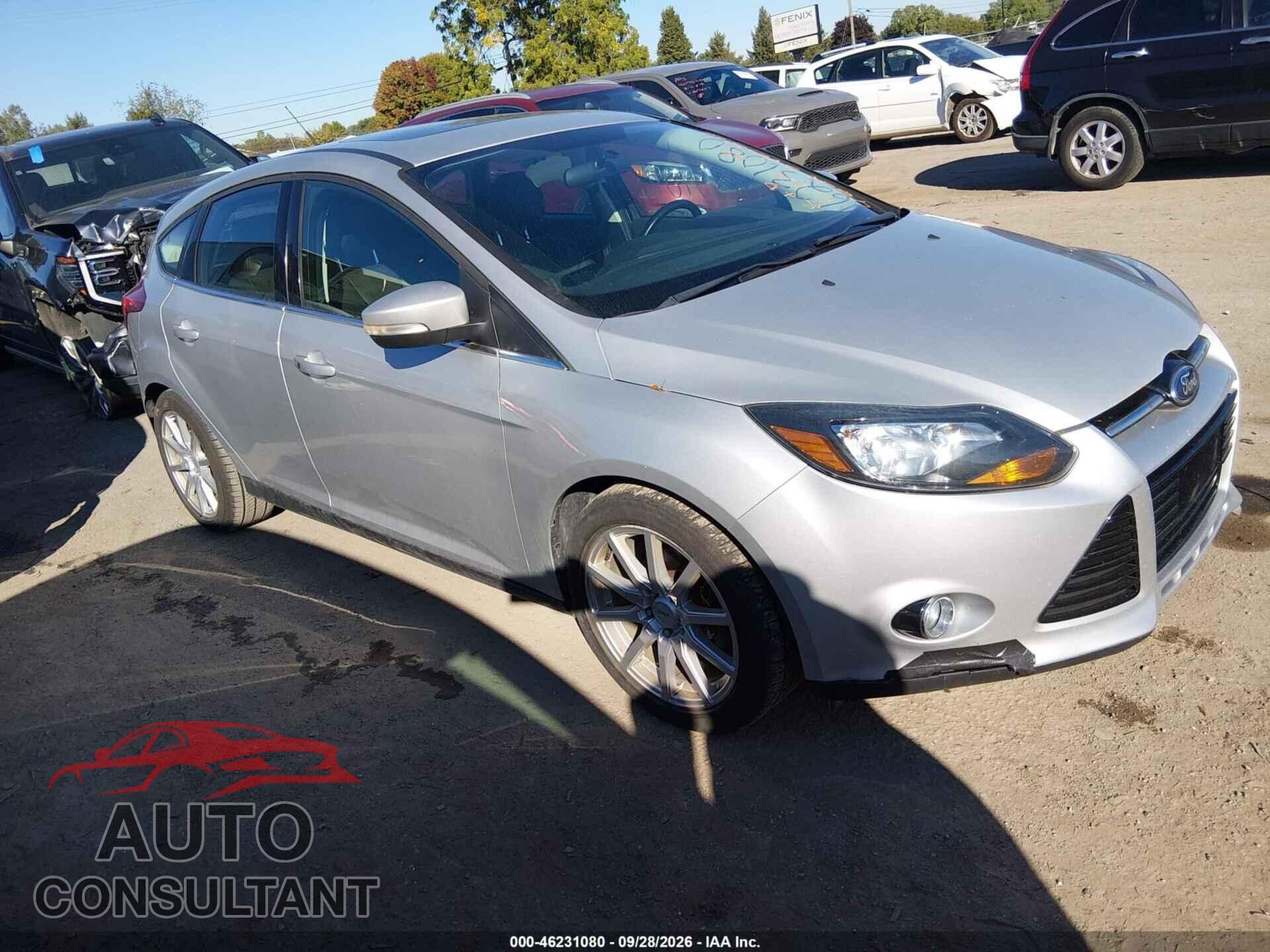 FORD FOCUS 2013 - 1FADP3N26DL114975