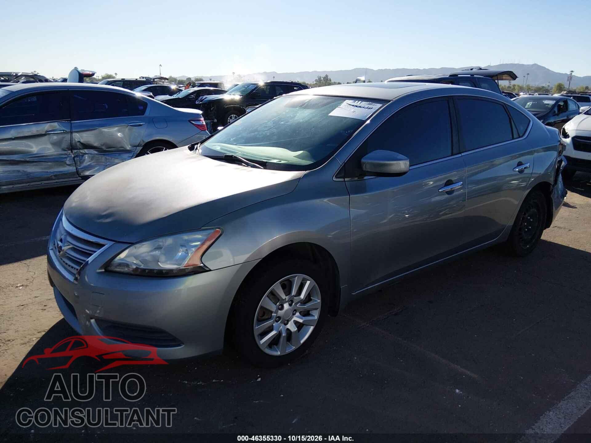 NISSAN SENTRA 2013 - 3N1AB7AP4DL740701