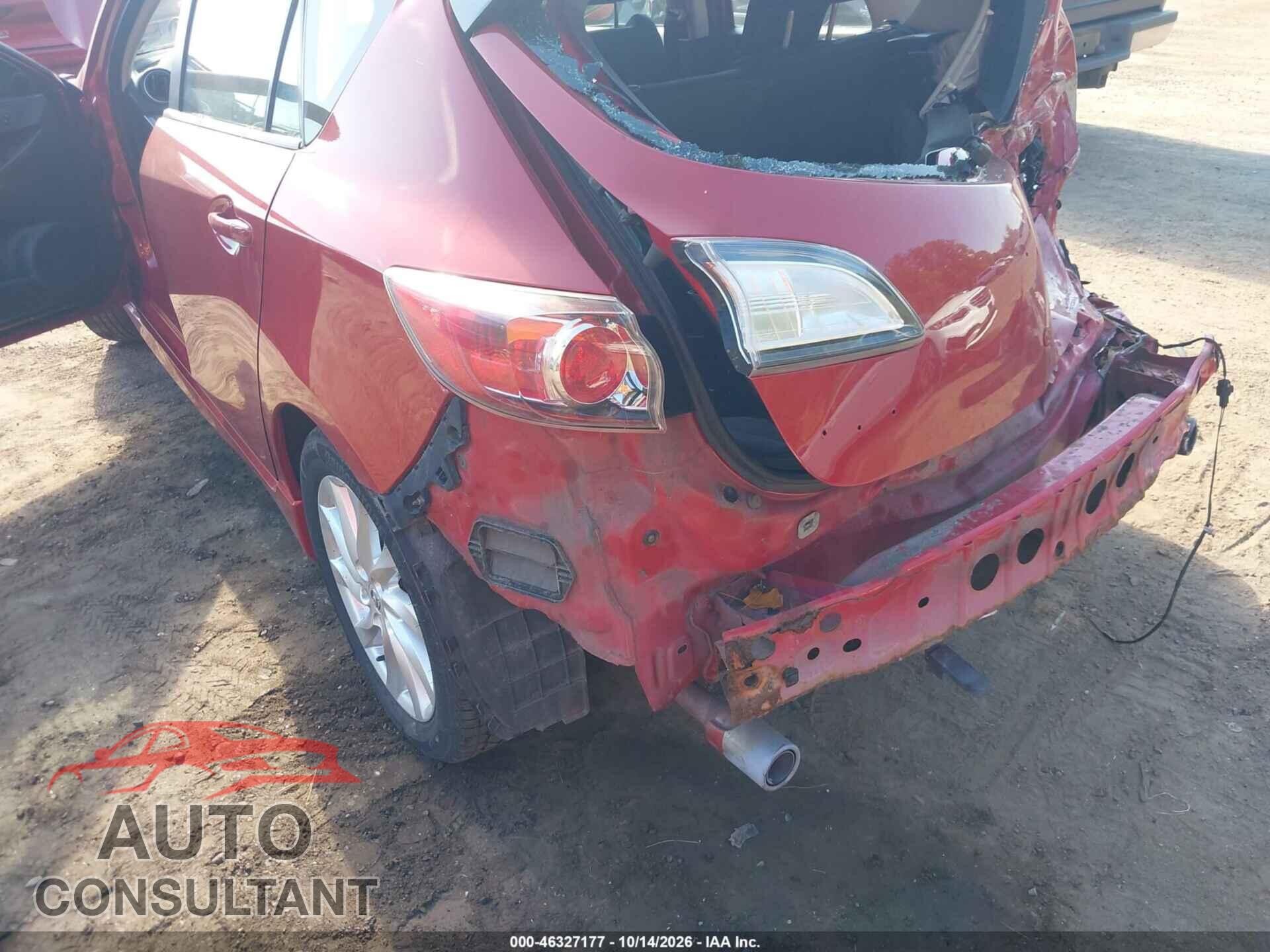 MAZDA MAZDA3 2010 - JM1BL1H67A1286584