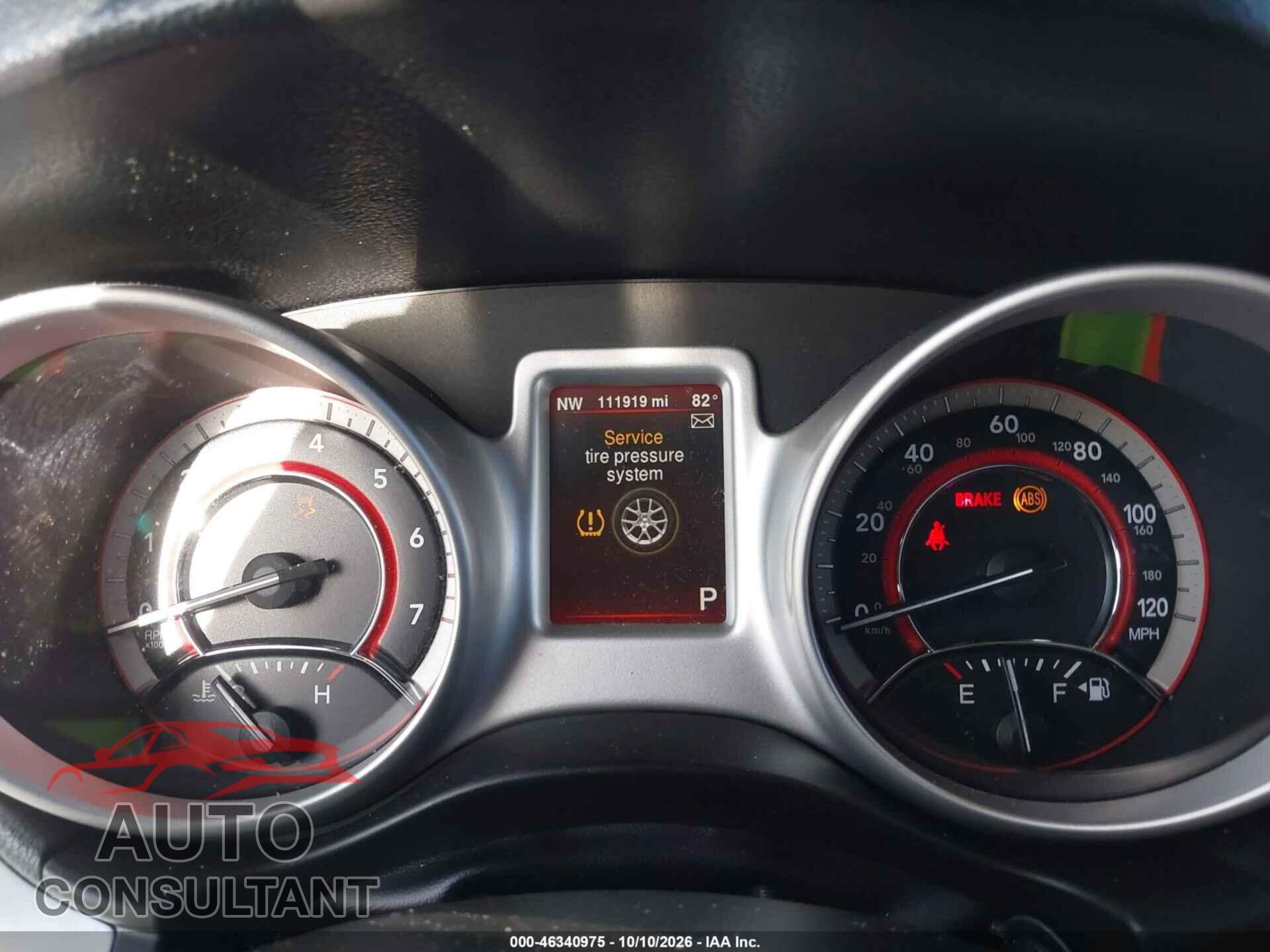DODGE JOURNEY 2015 - 3C4PDCBB6FT691839