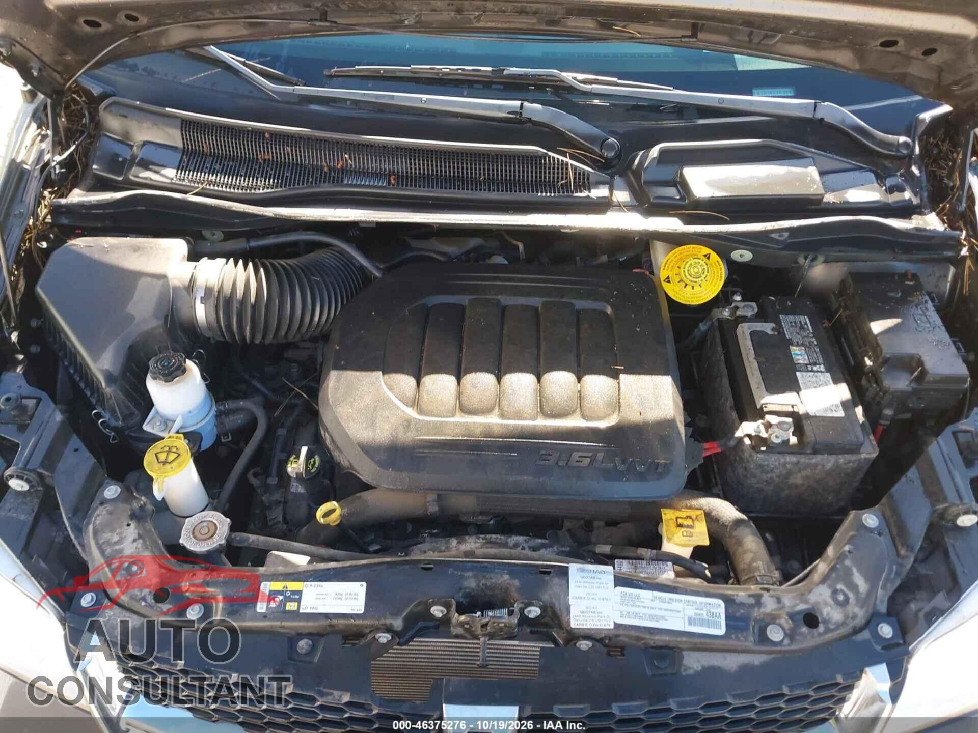 DODGE GRAND CARAVAN 2019 - 2C4RDGBG4KR742425