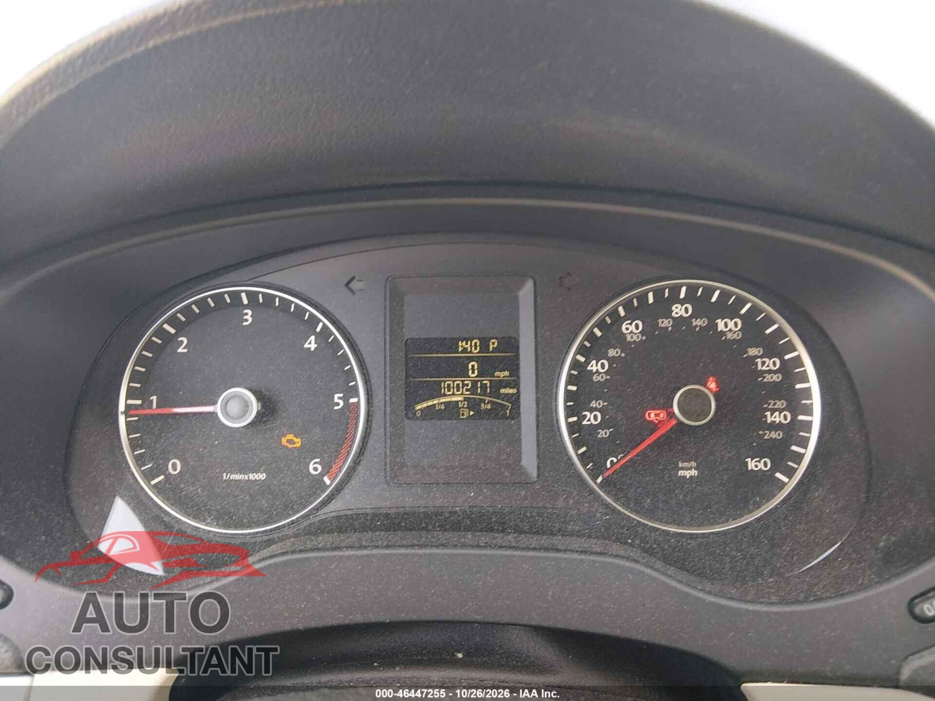 VOLKSWAGEN JETTA 2012 - 3VWLL7AJ3CM363900
