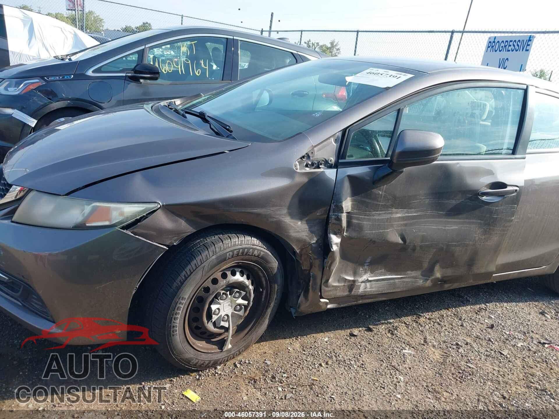 HONDA CIVIC 2014 - 19XFB2F54EE052829