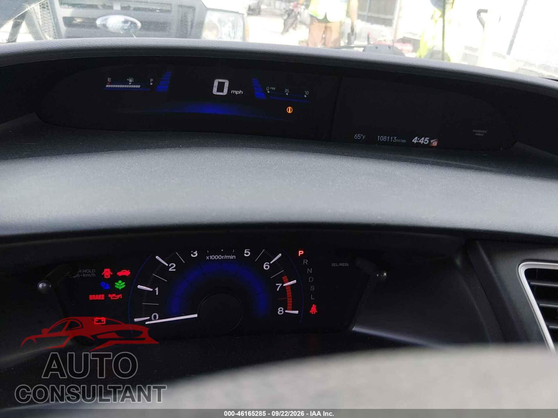 HONDA CIVIC 2014 - 19XFB2F5XEE071496