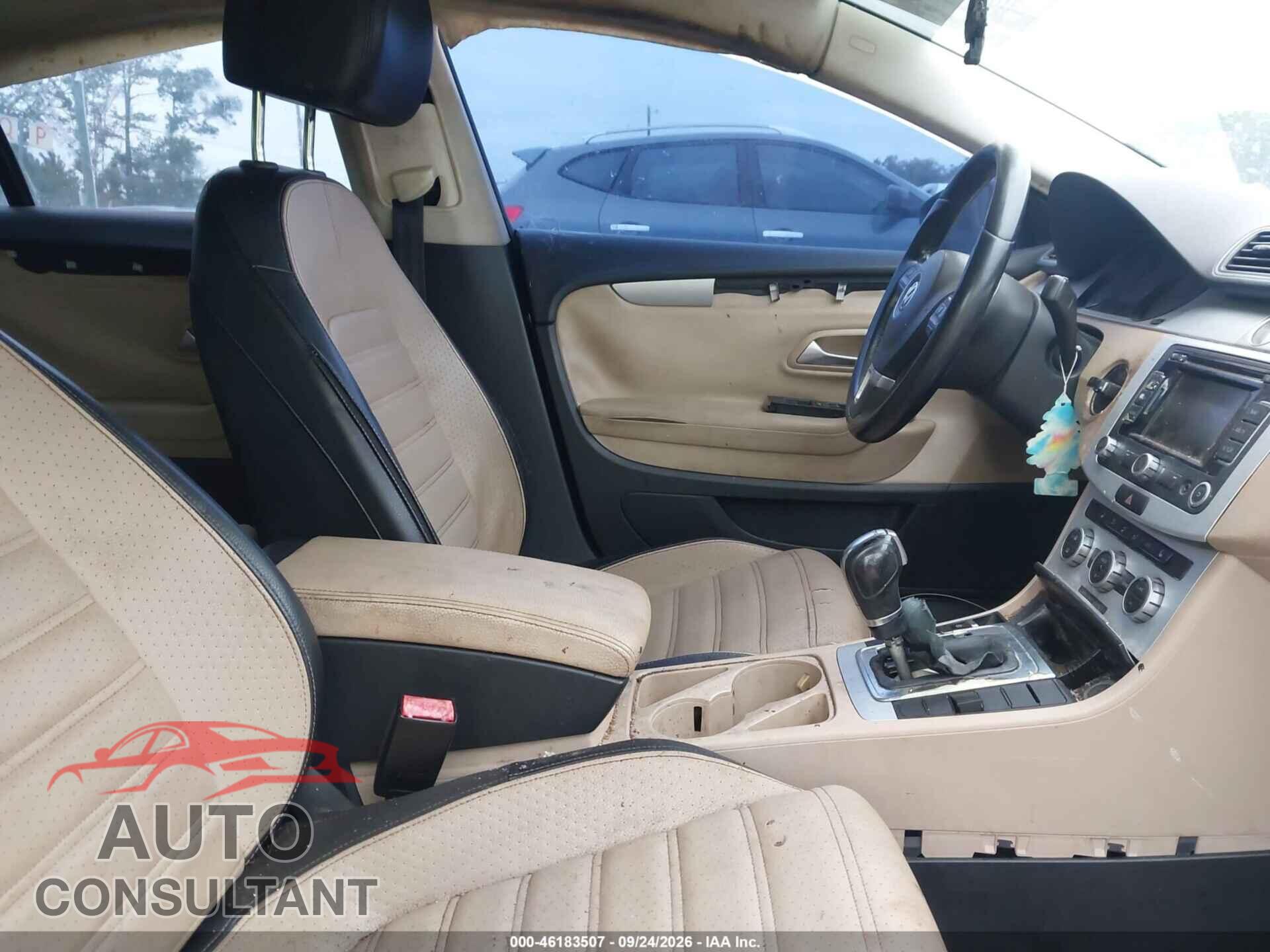 VOLKSWAGEN CC 2013 - WVWBP7AN8DE512556