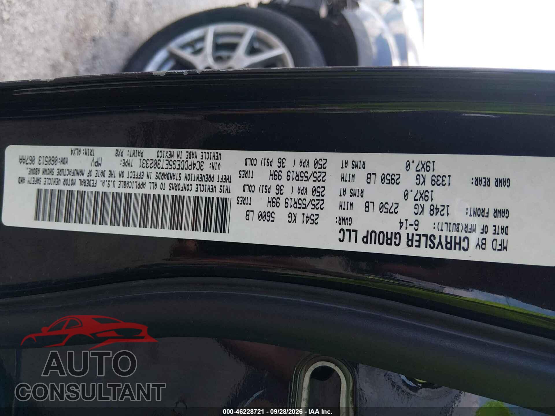 DODGE JOURNEY 2014 - 3C4PDDEG5ET302331