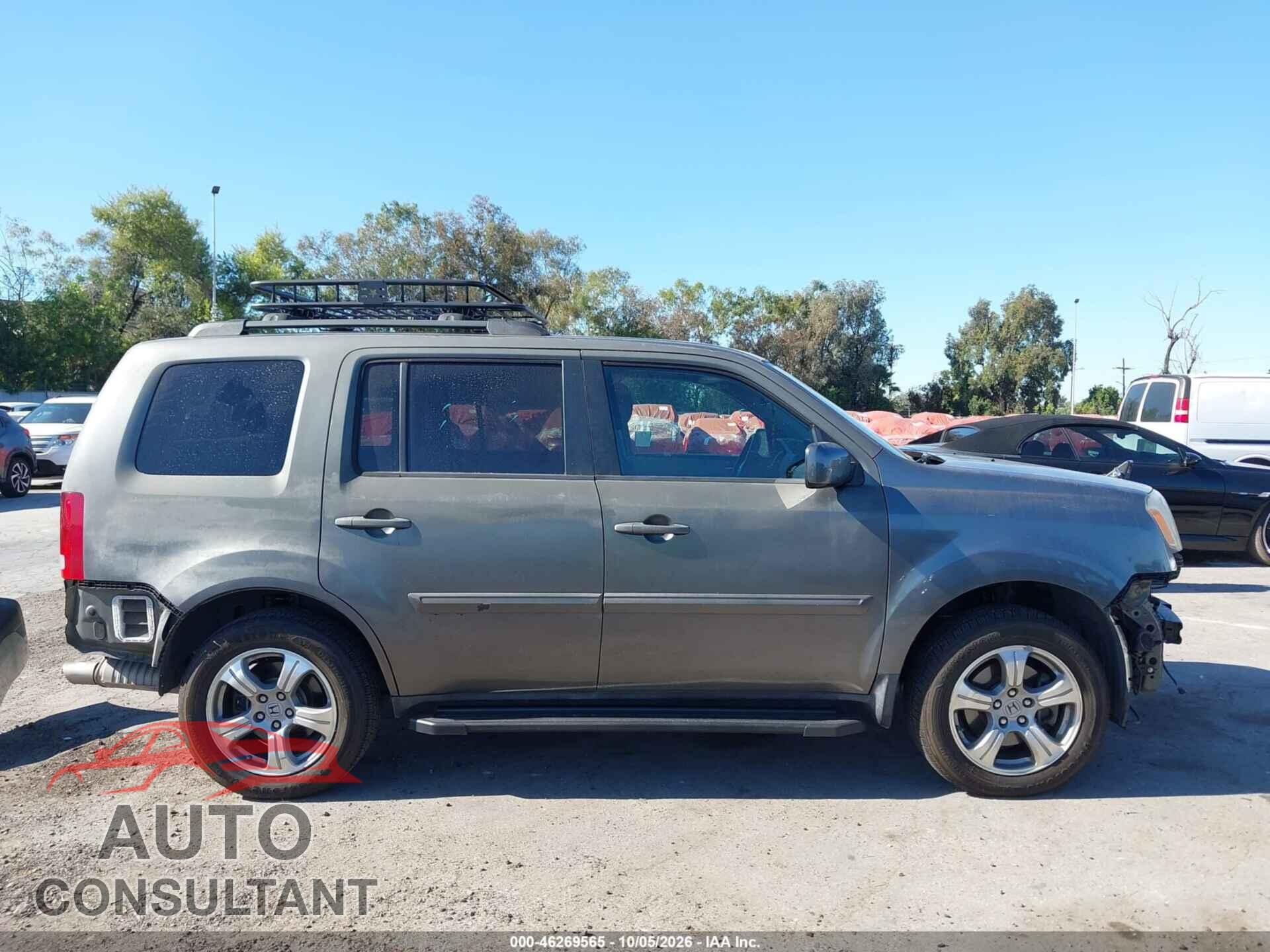 HONDA PILOT 2013 - 5FNYF3H46DB039063