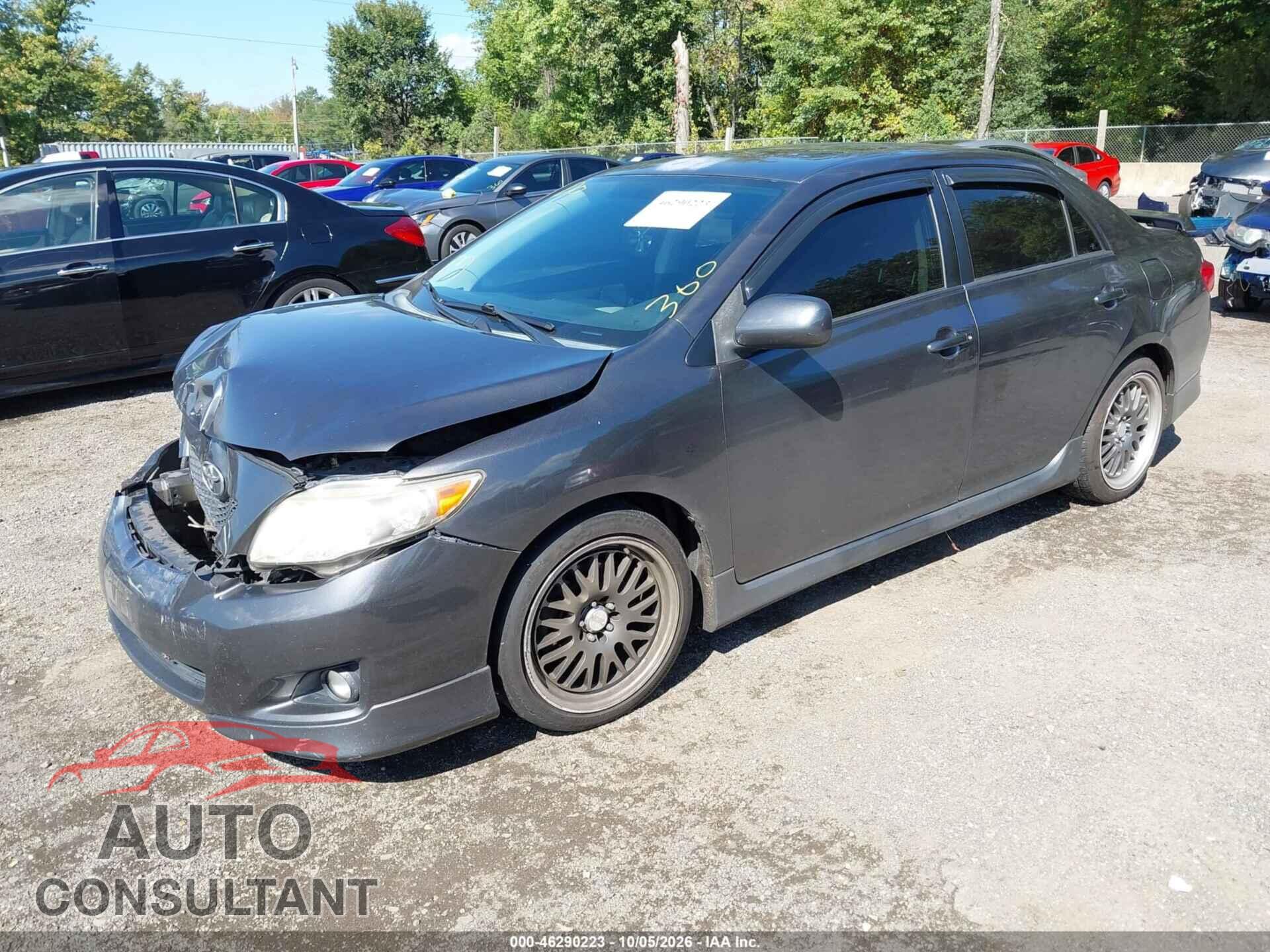 TOYOTA COROLLA 2010 - 2T1BU4EE3AC472435