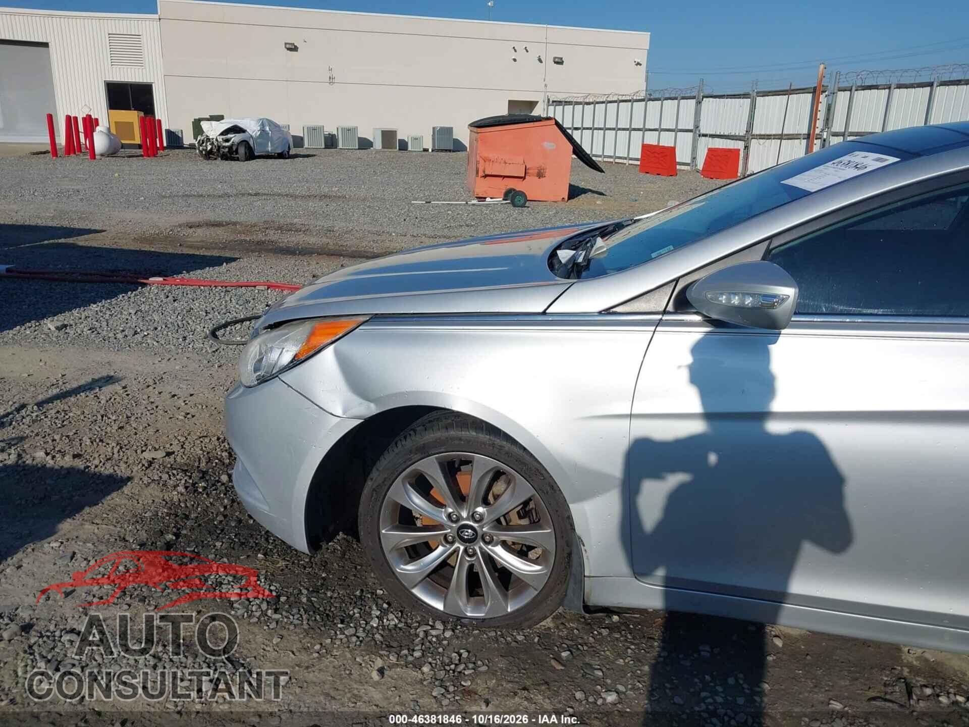 HYUNDAI SONATA 2012 - 5NPEC4AB7CH394012