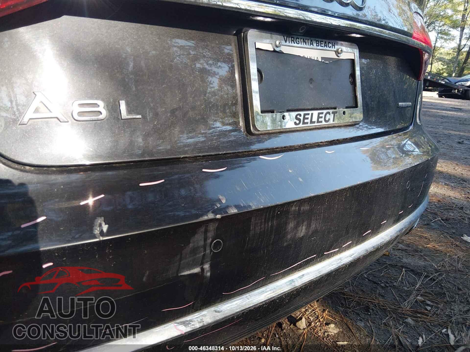 AUDI A8 L 2015 - WAU3GAFD4FN014307