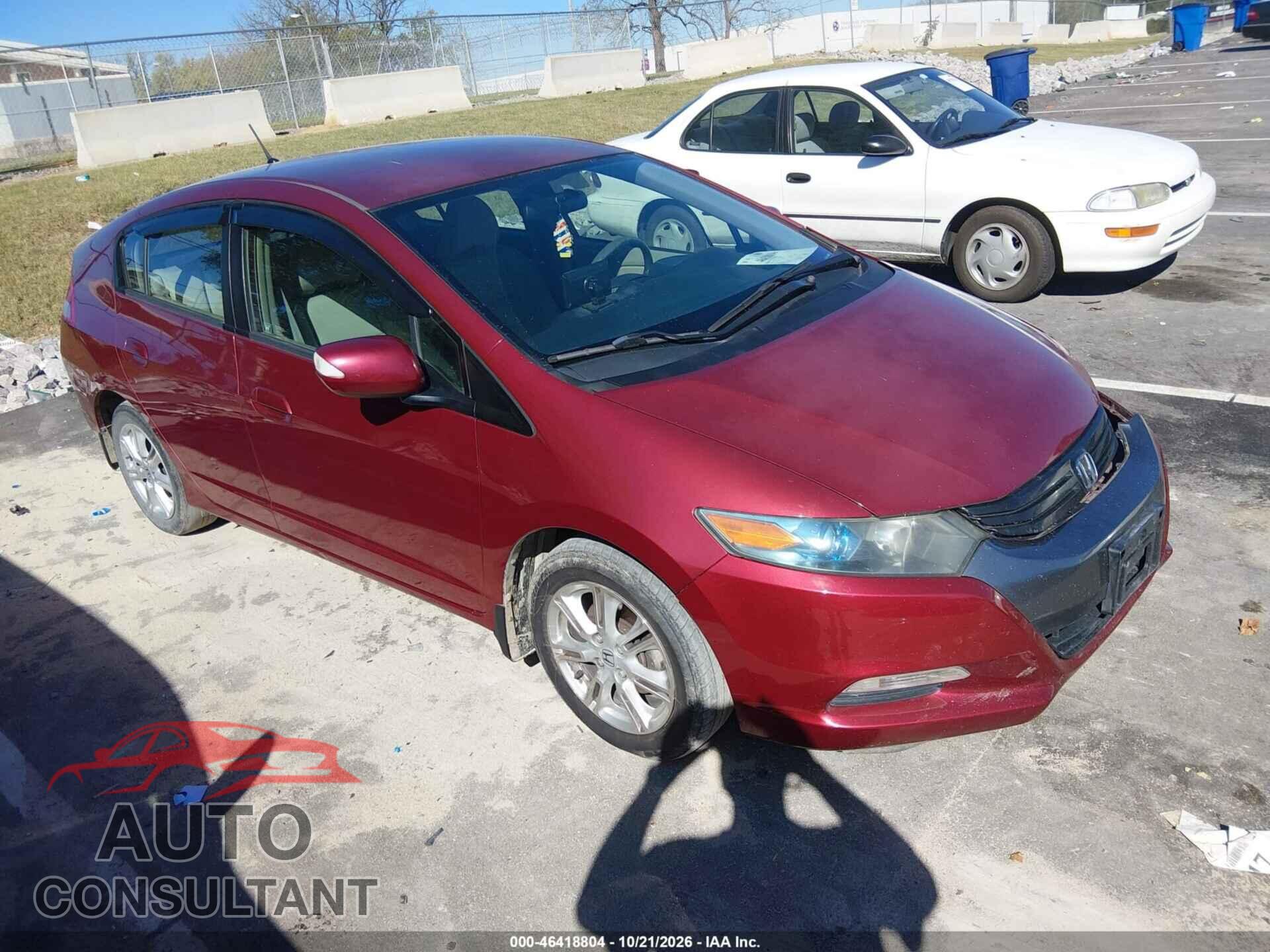 HONDA INSIGHT 2010 - JHMZE2H76AS007819