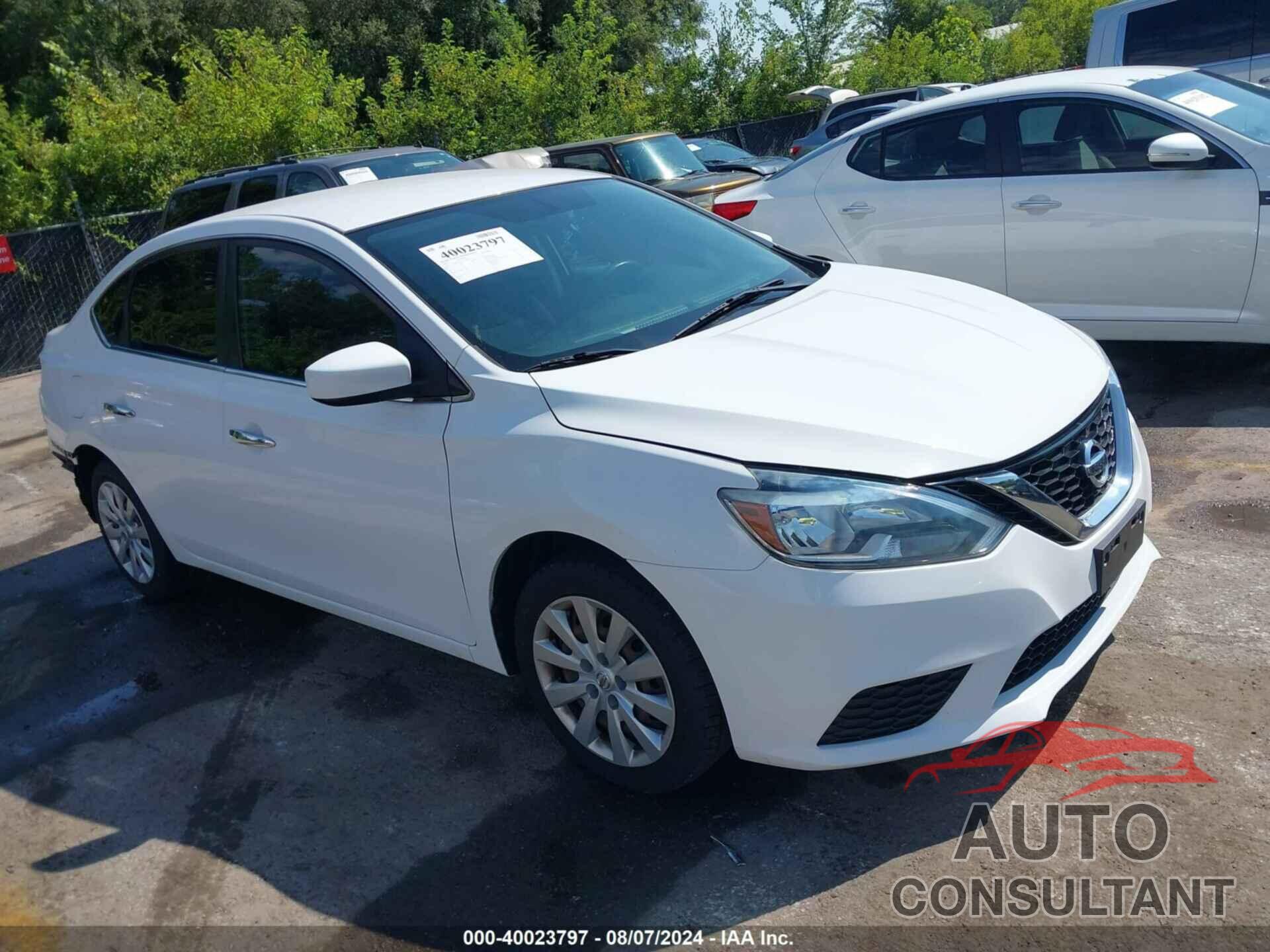 NISSAN SENTRA 2017 - 3N1AB7AP1HL636091