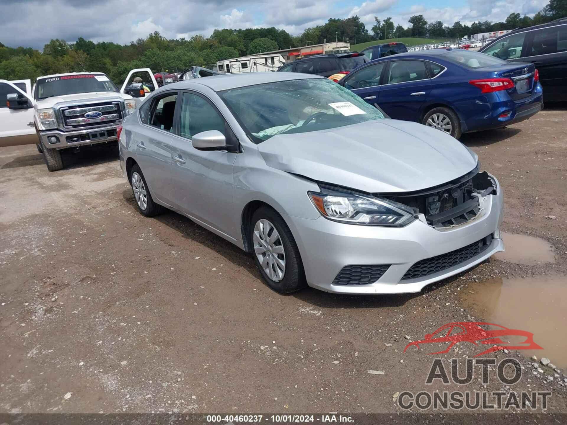 NISSAN SENTRA 2019 - 3N1AB7APXKY282453