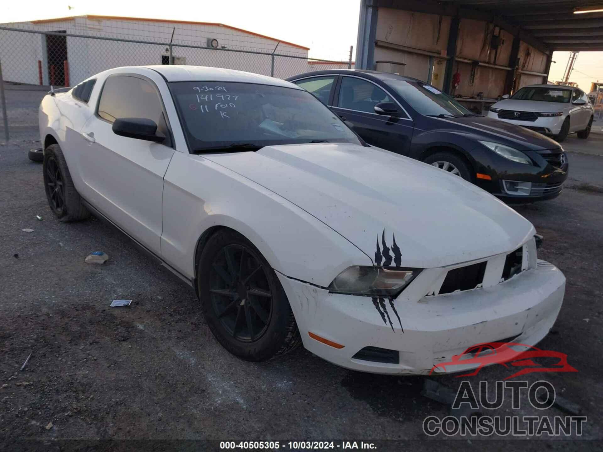 FORD MUSTANG 2011 - 1ZVBP8AM7B5141977