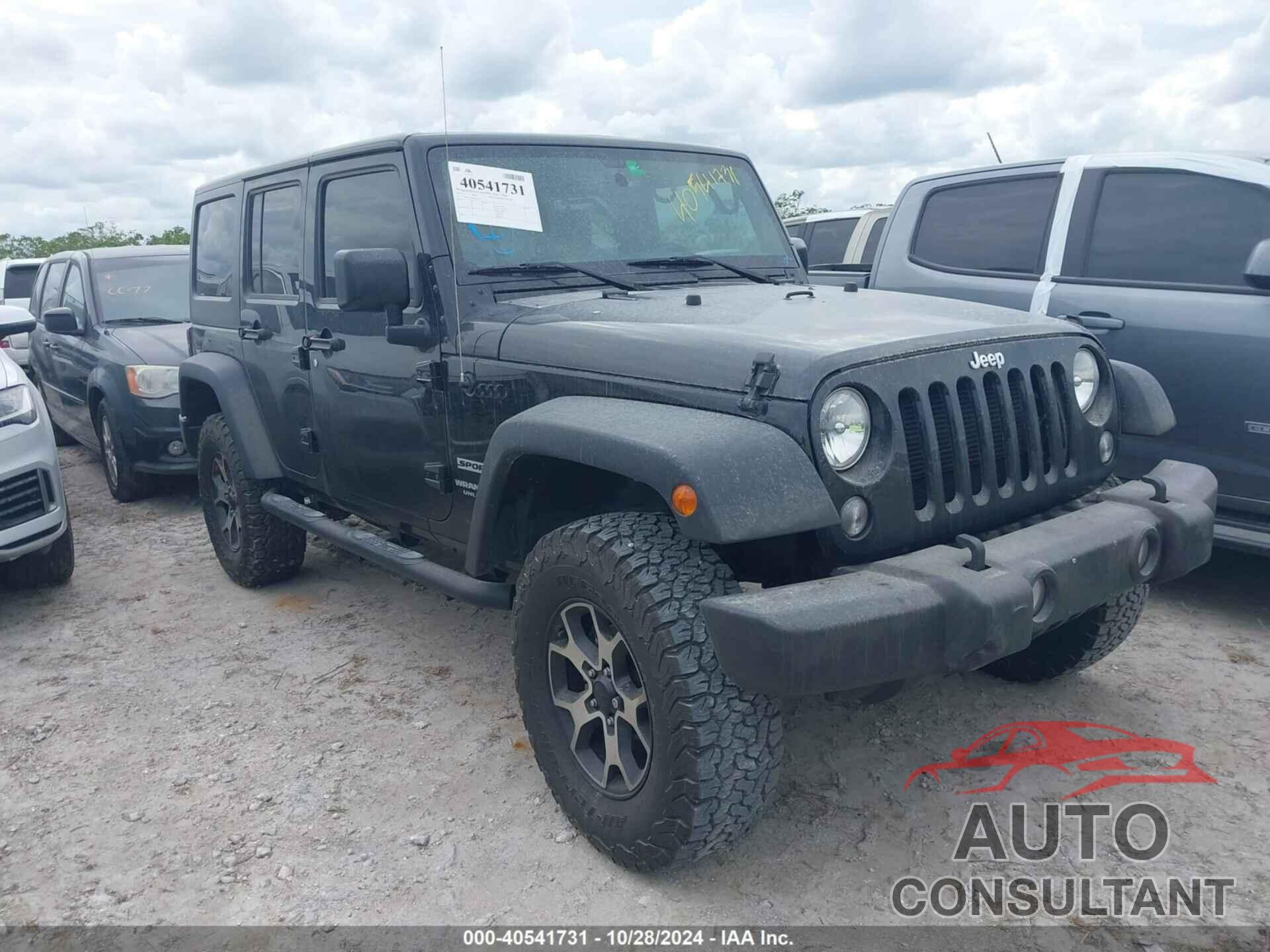 JEEP WRANGLER UNLIMITED 2016 - 1C4BJWDG4GL114897