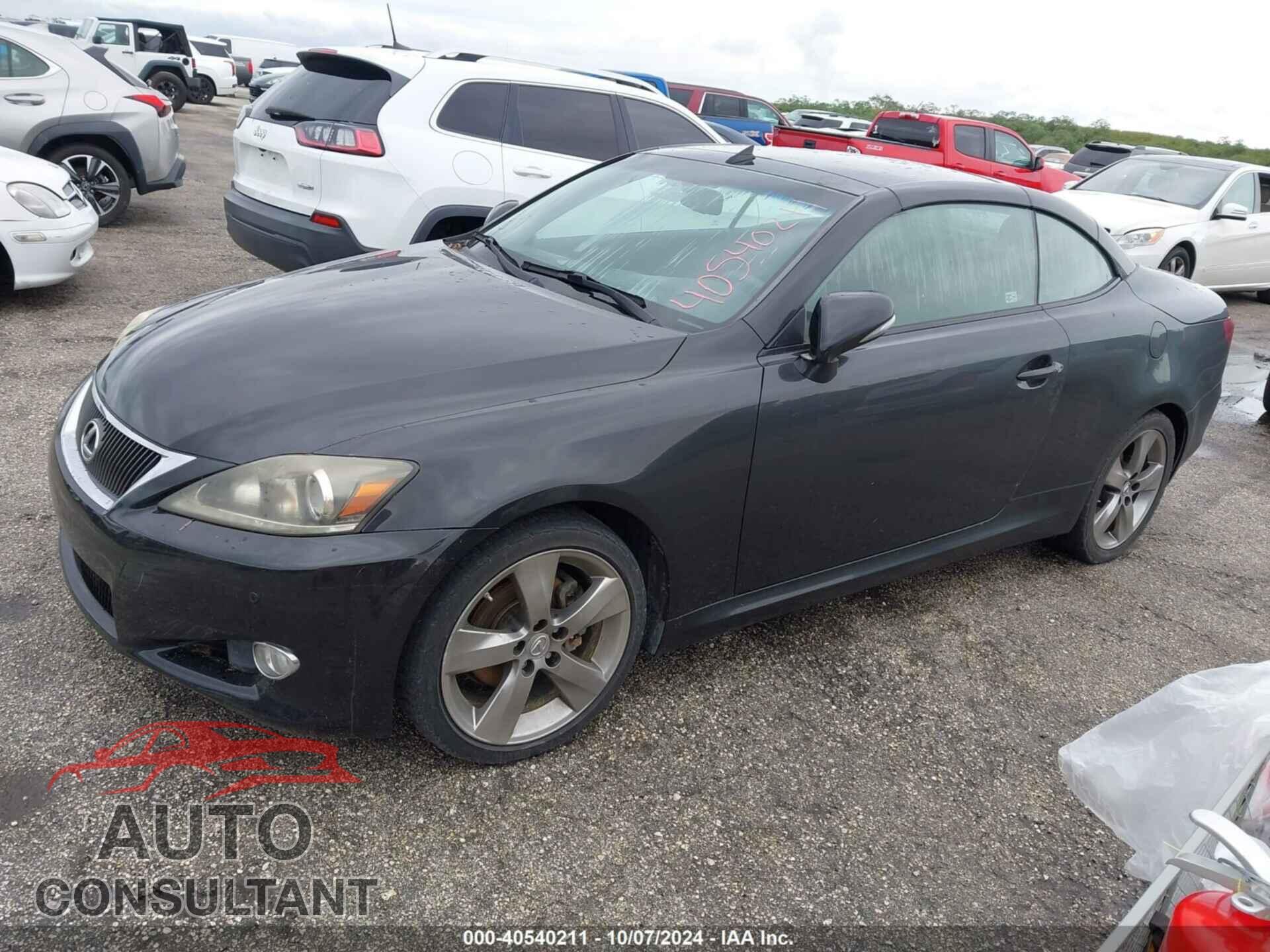 LEXUS IS 250C 2011 - JTHFF2C26B2519688