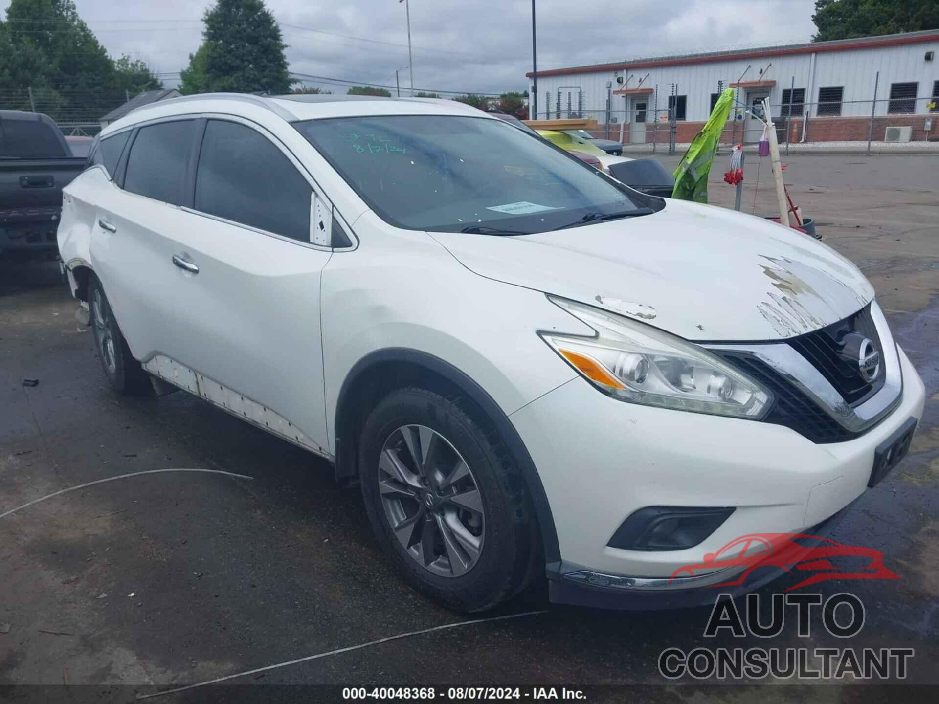 NISSAN MURANO 2016 - 5N1AZ2MG5GN157304